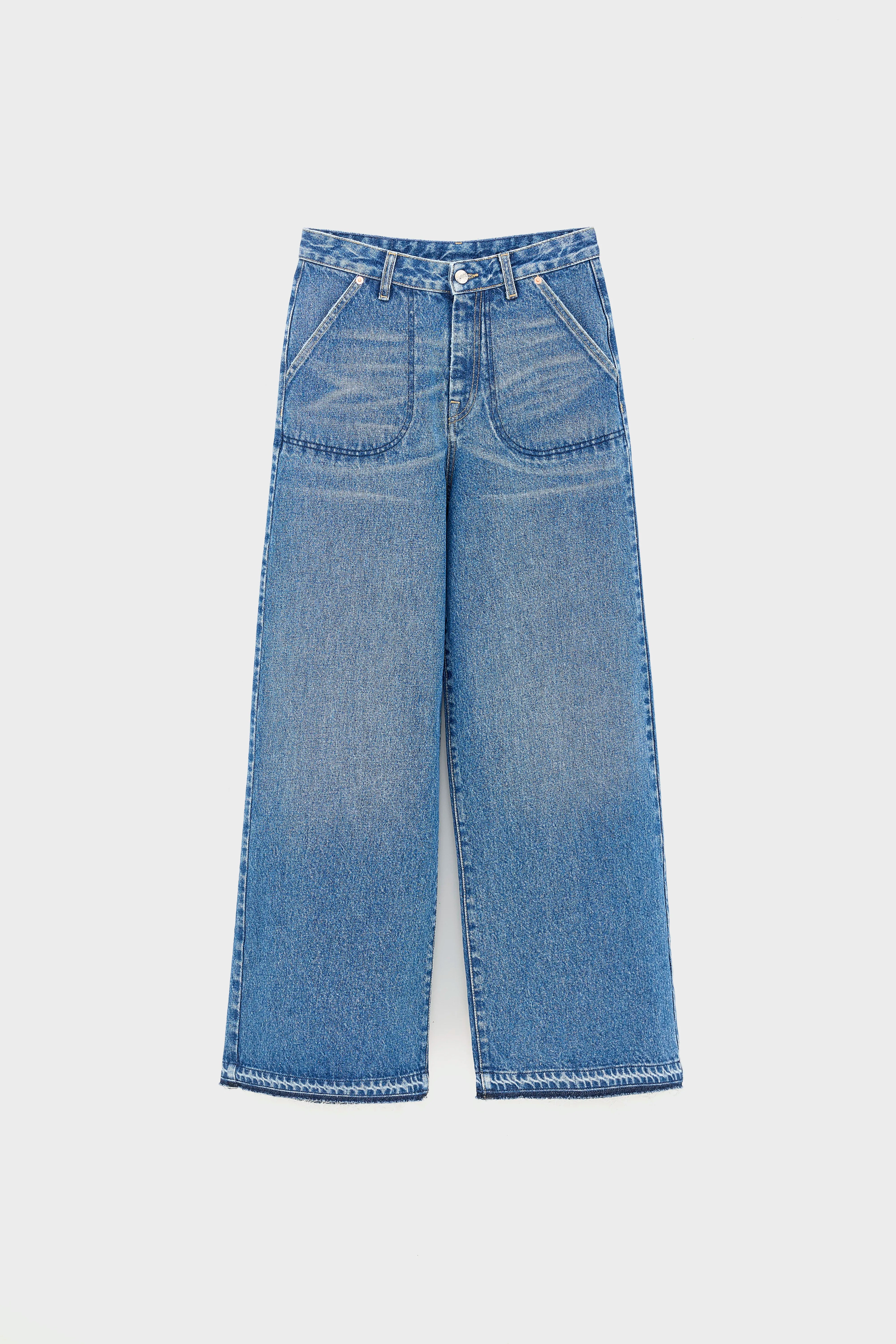 Denim N. 62 wijde jeans (252 / W / BLUE STONE)
