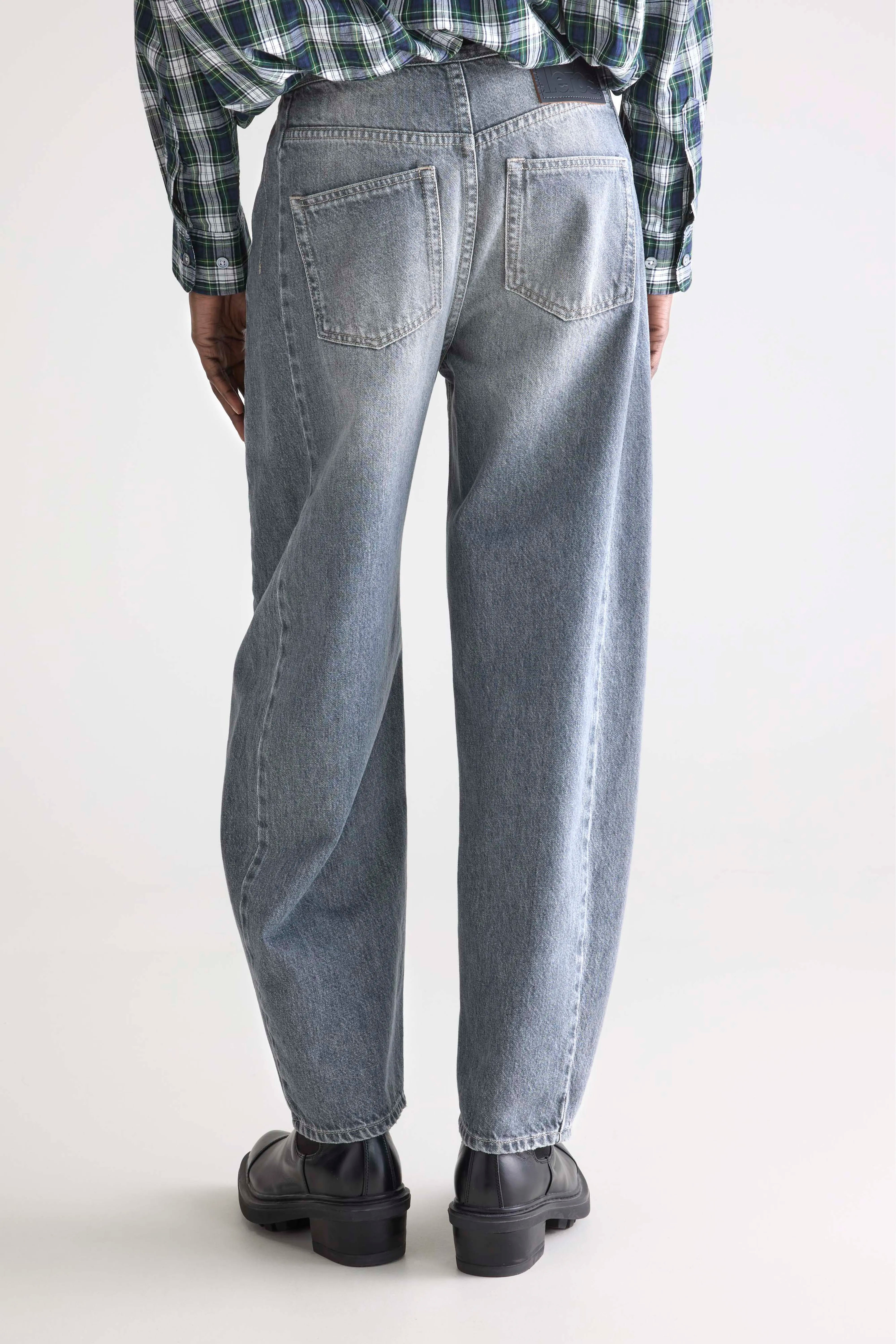 Denim N. 55 wijde jeans (252 / W / USED GREY)