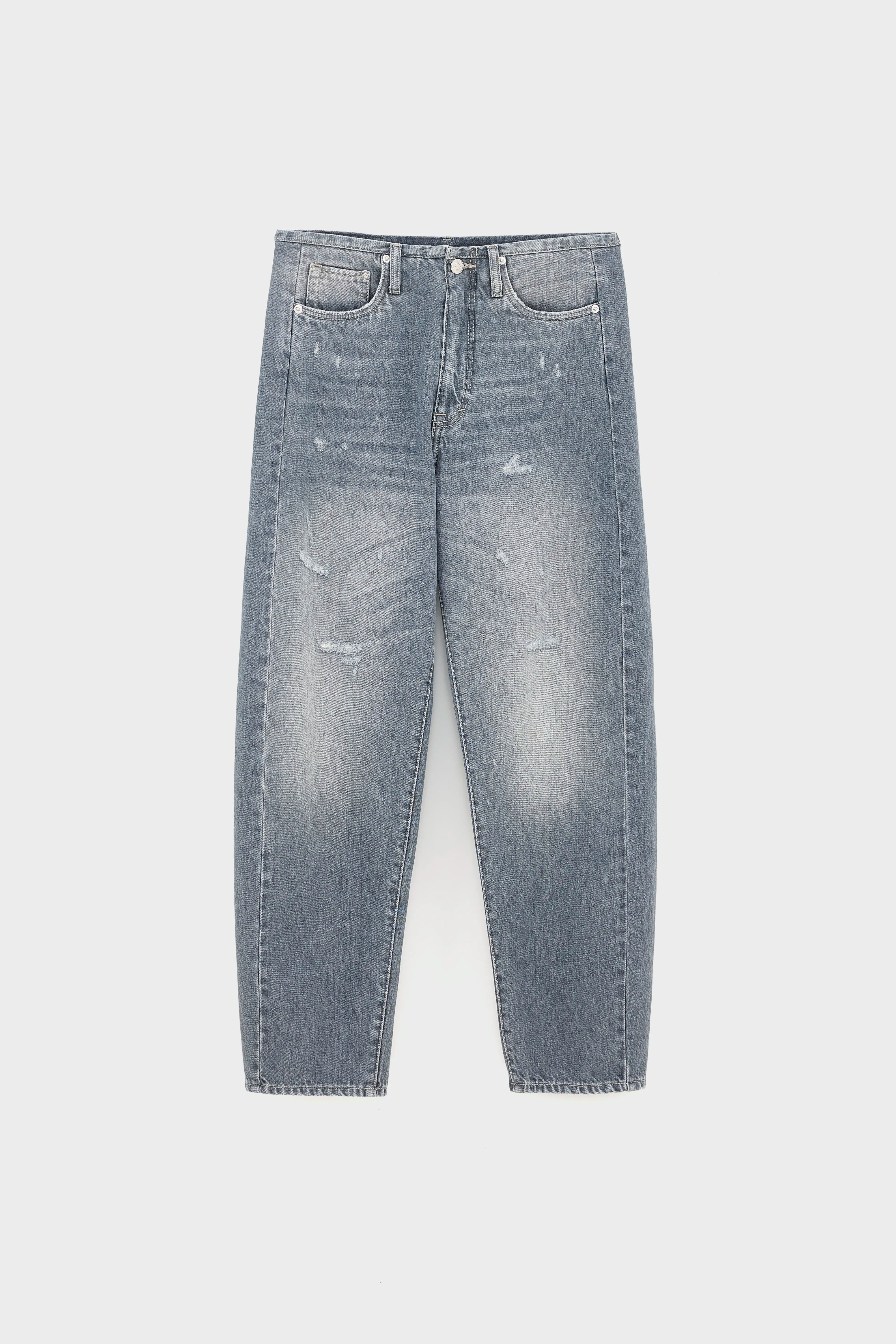 Denim N. 55 wijde jeans (252 / W / USED GREY)
