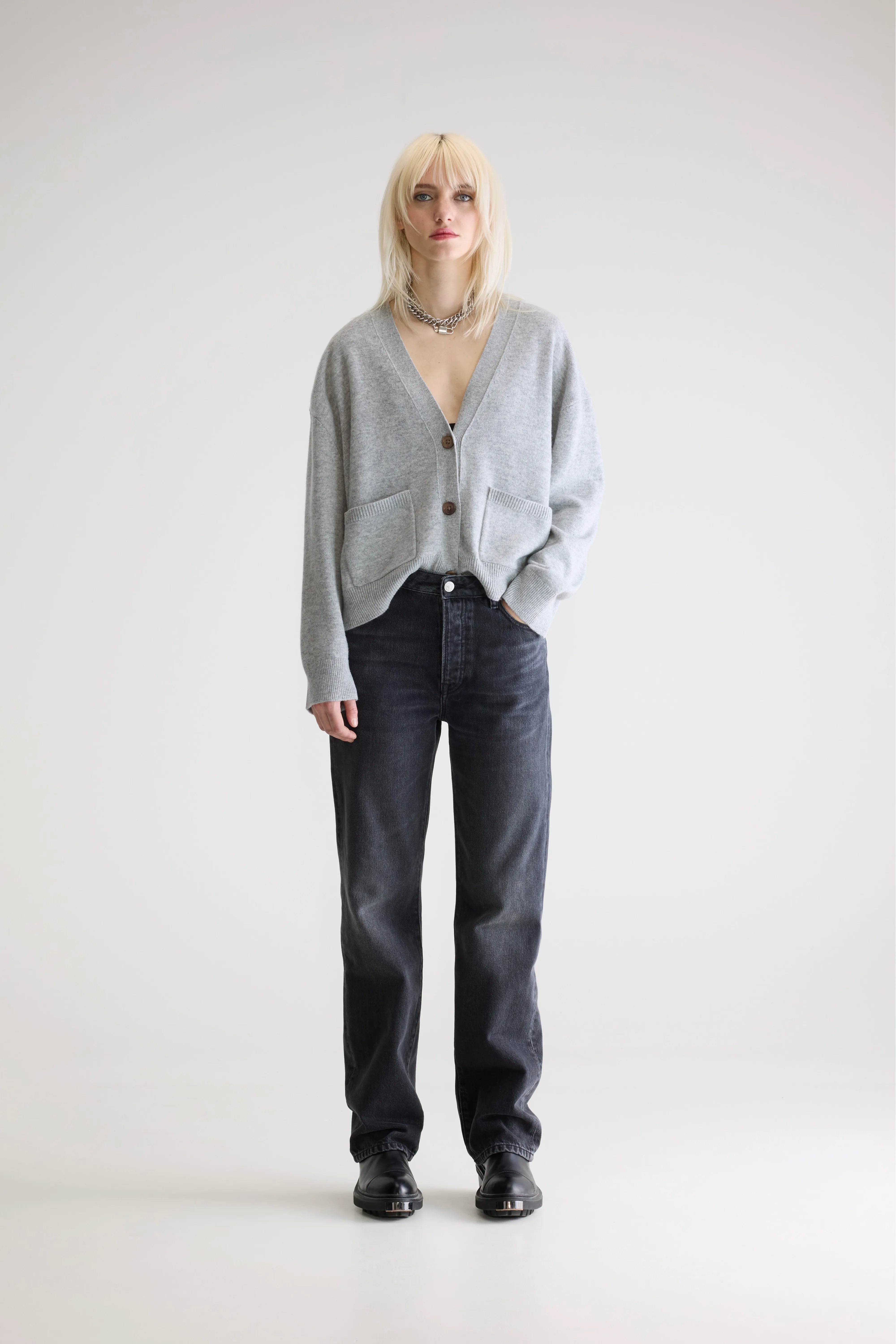 Denim N. 32 Rechte Jeans - Vintage black Voor Dames | Bellerose