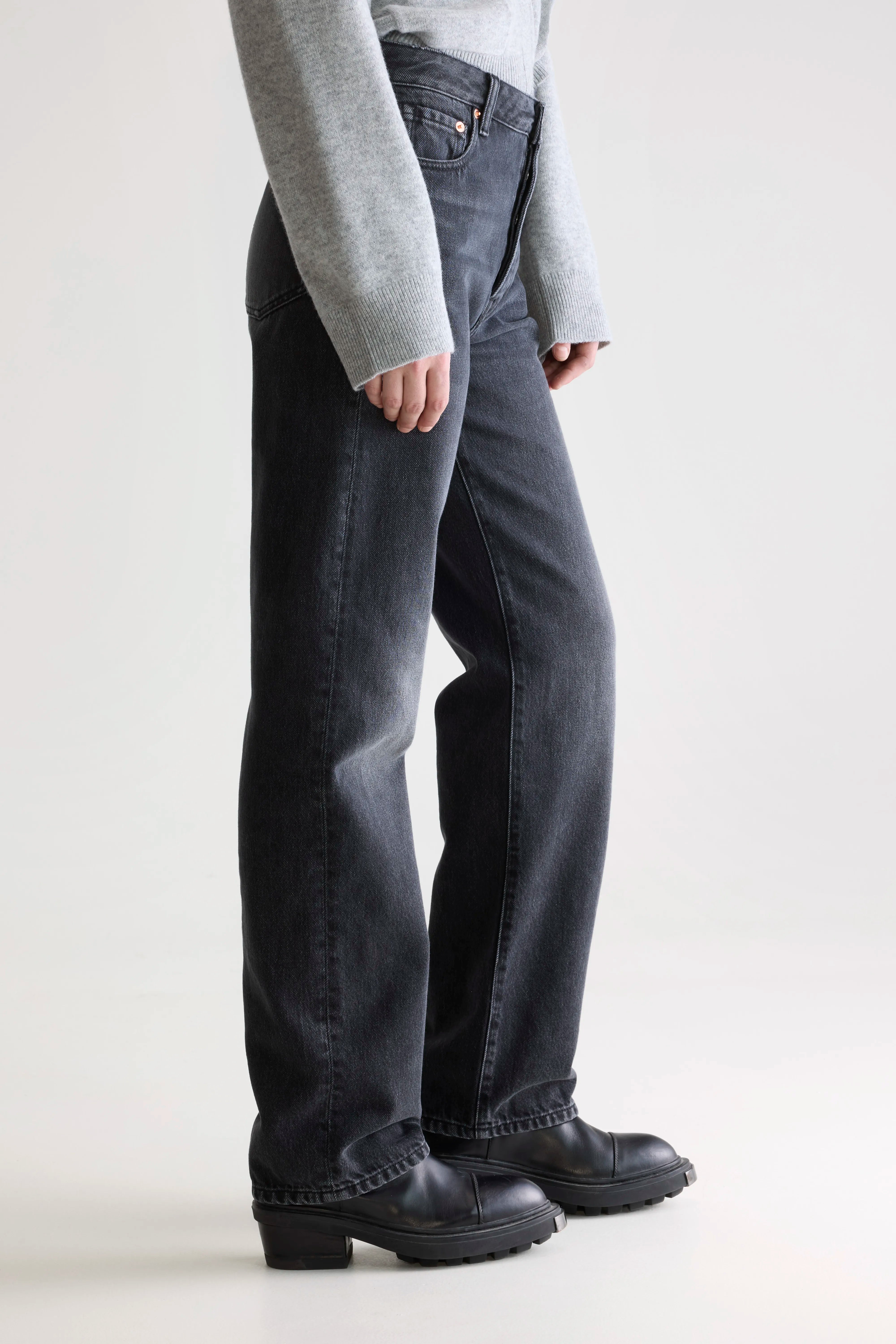 Denim N. 32 Jean droit (252 / W / VINTAGE BLACK)