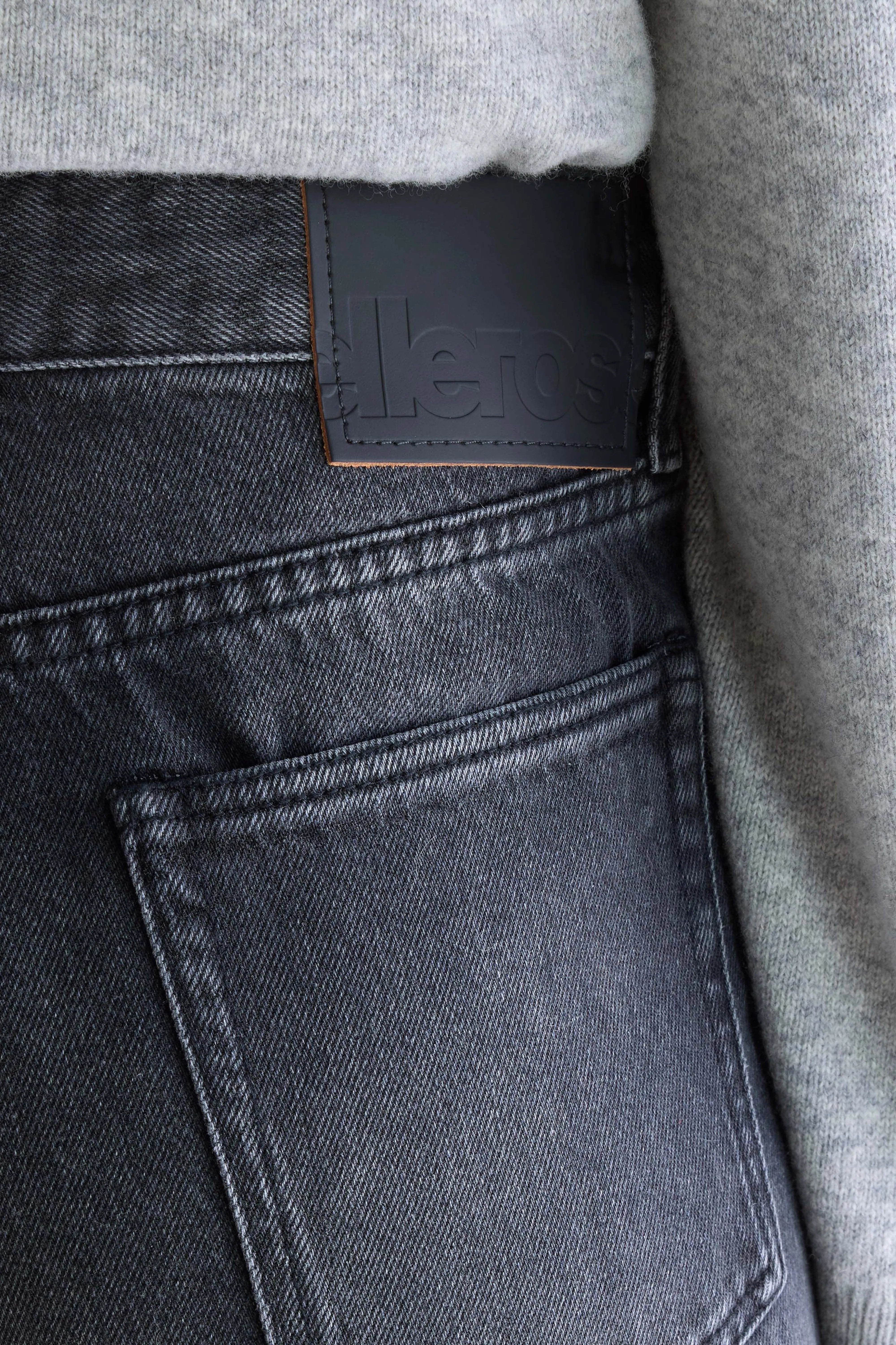 Denim N. 32 Jean droit (252 / W / VINTAGE BLACK)
