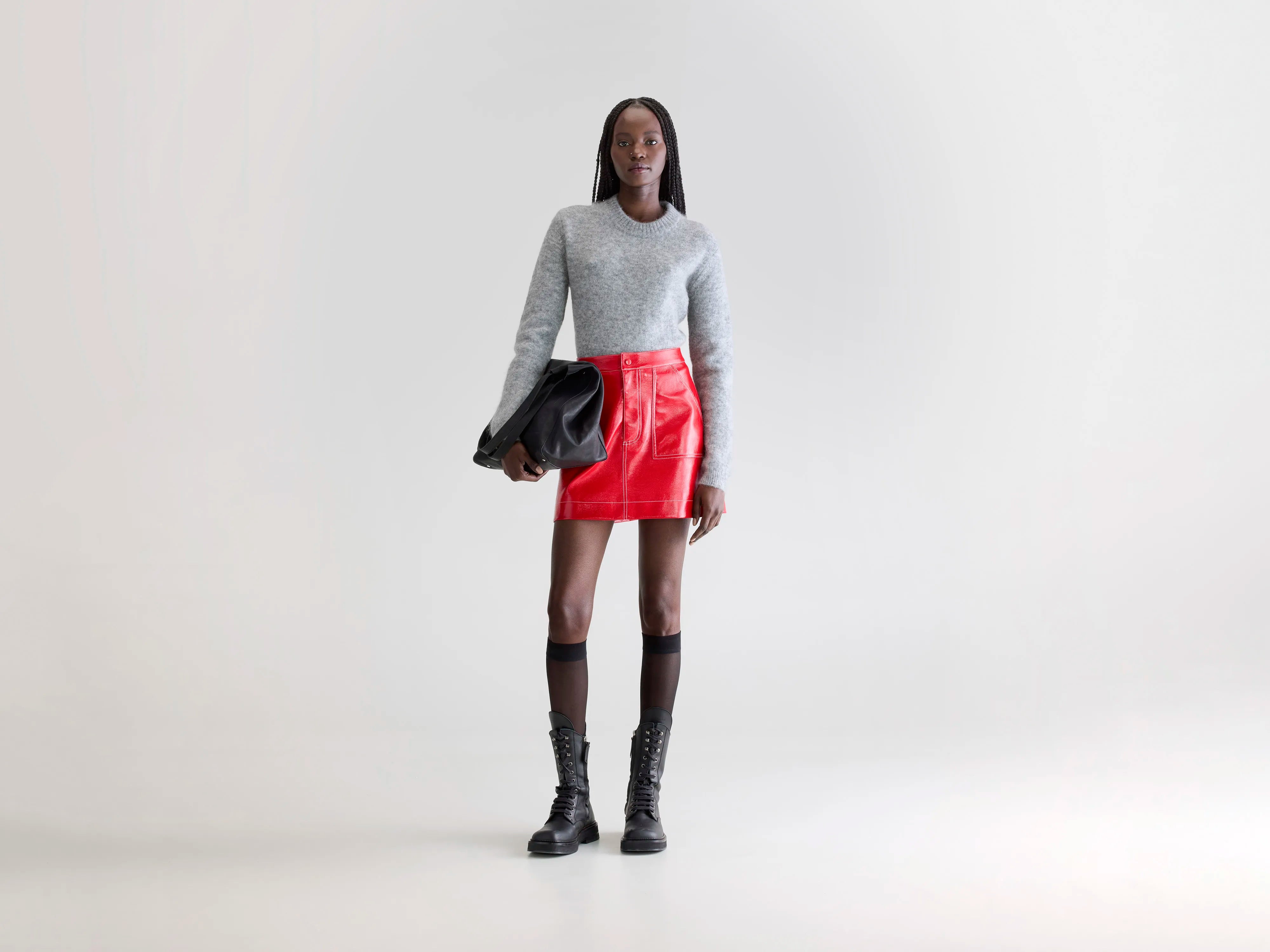 Hayna mini skirt (252 / W / SANGUINE)