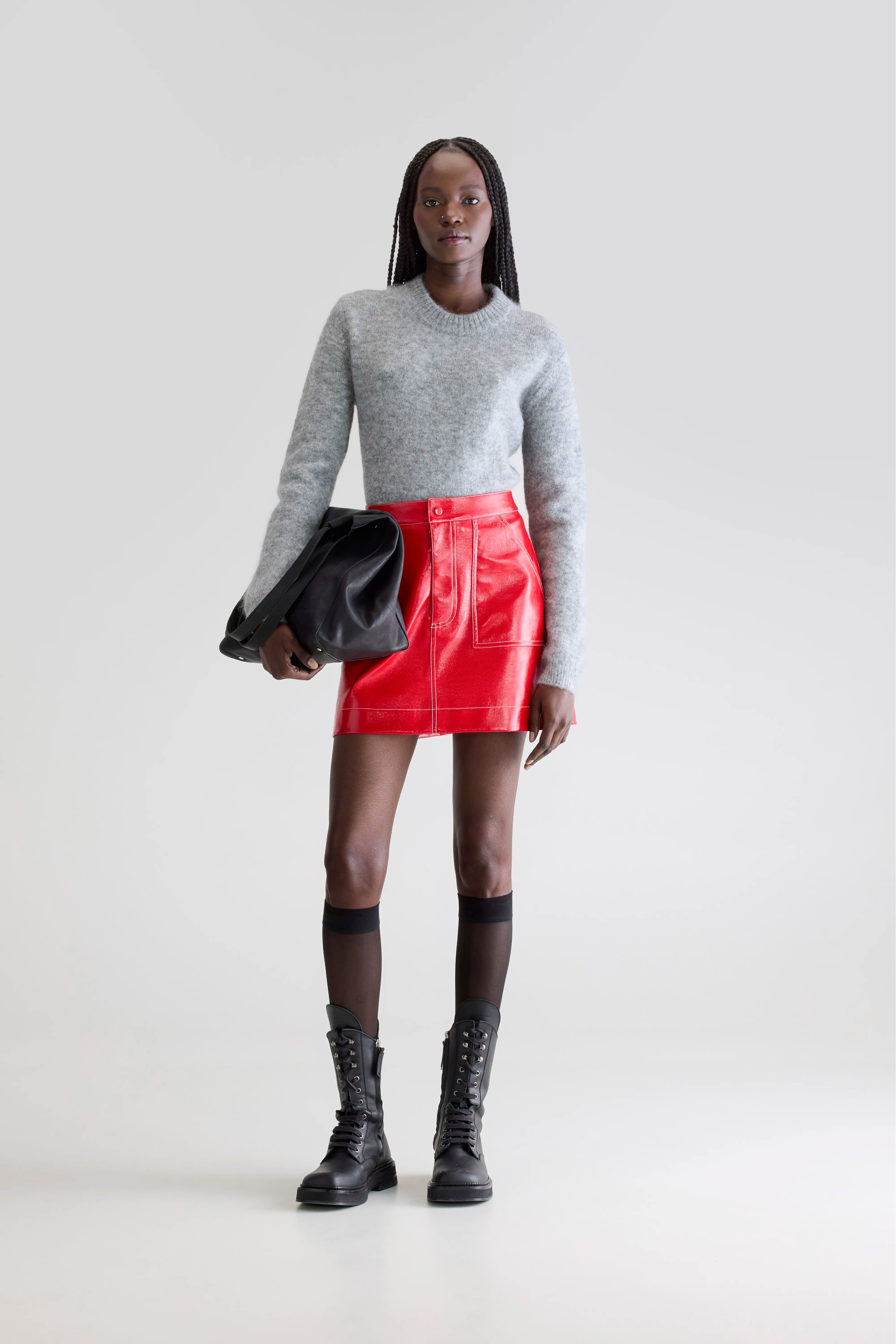 Mini-jupe Hayna - Sanguine Pour Femme | Bellerose