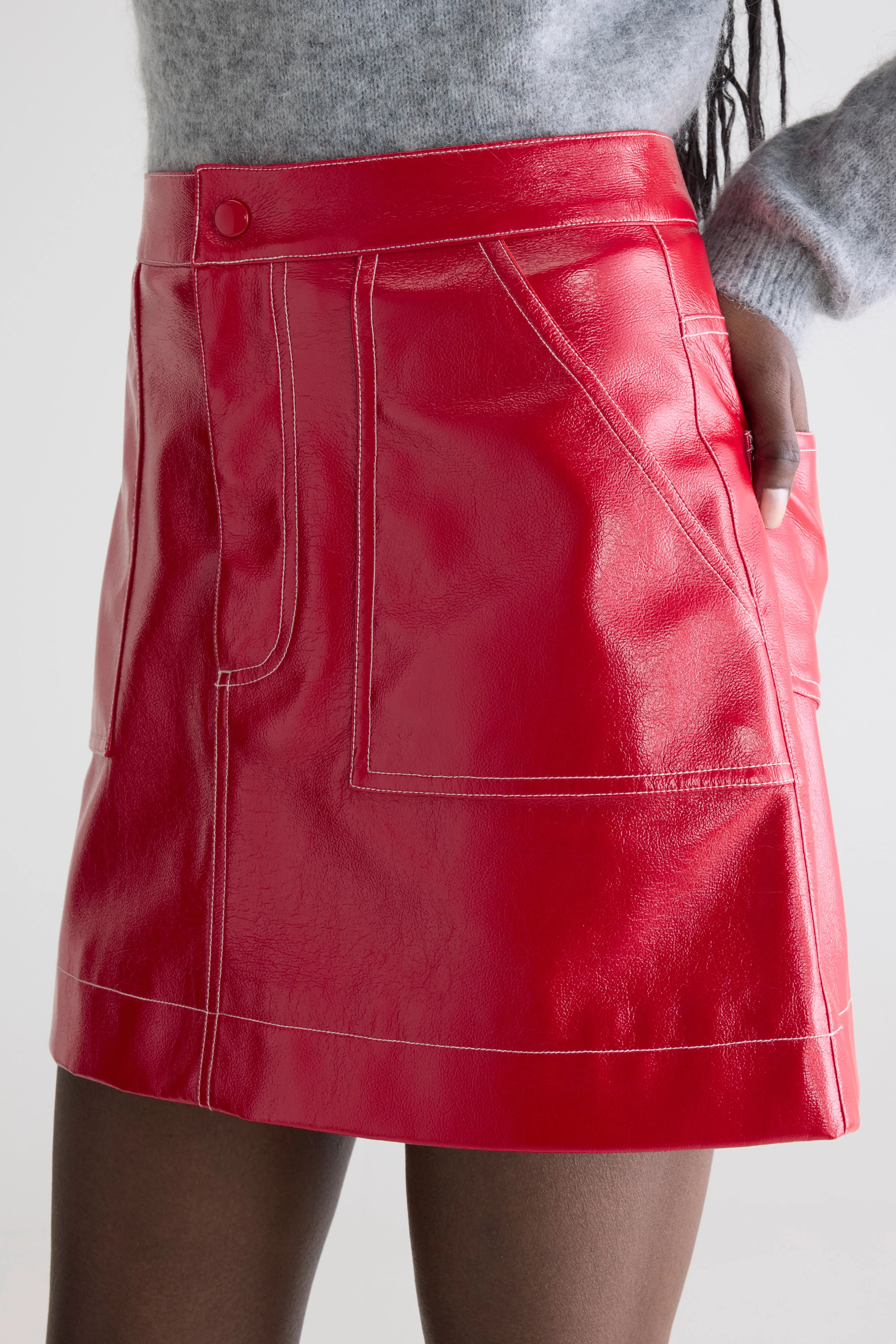 Hayna mini skirt (252 / W / SANGUINE)