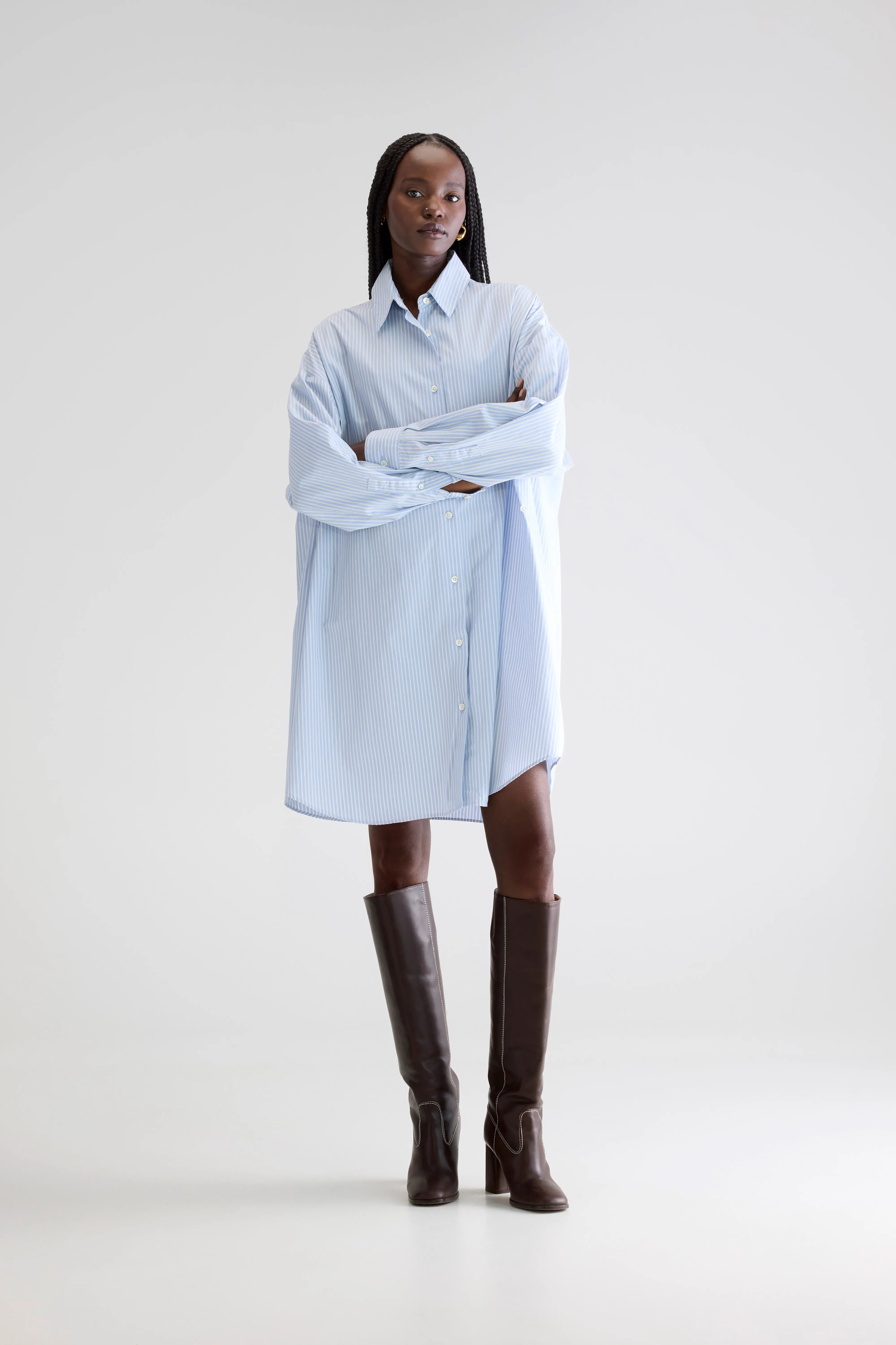 Robe-chemise Grappa - Stripe w Pour Femme | Bellerose