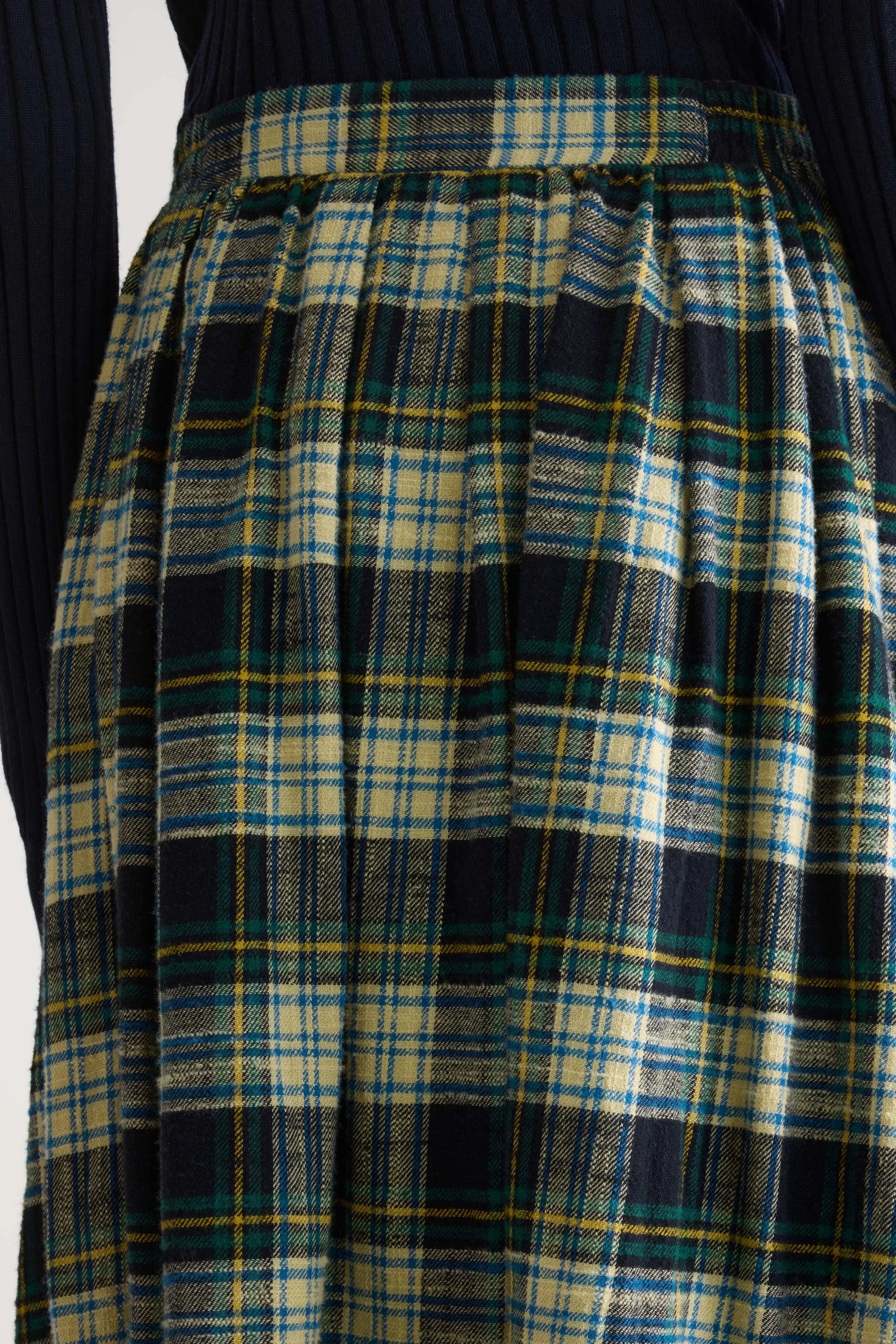 Woogie midi a-line skirt (252 / W / CHECK A)