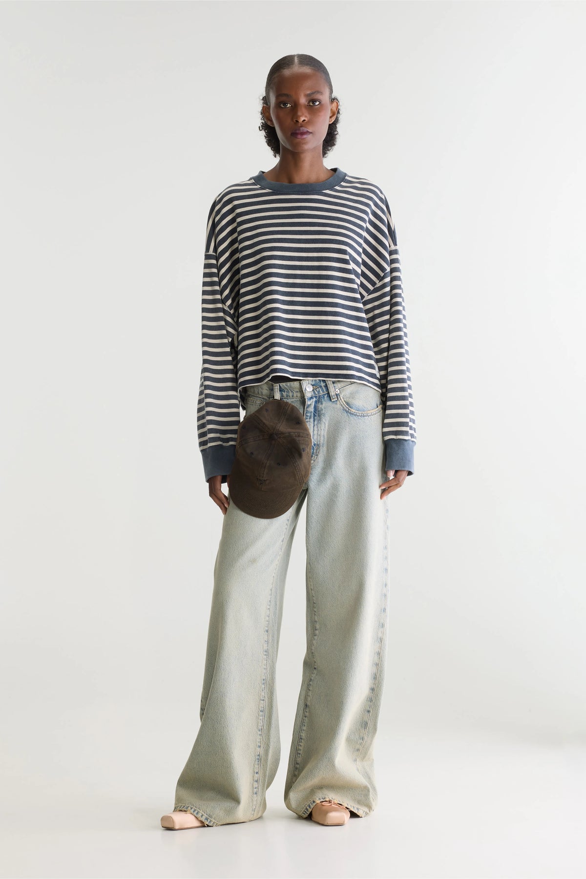 Franto t-shirt met lange mouwen (252 / W / STRIPE A)