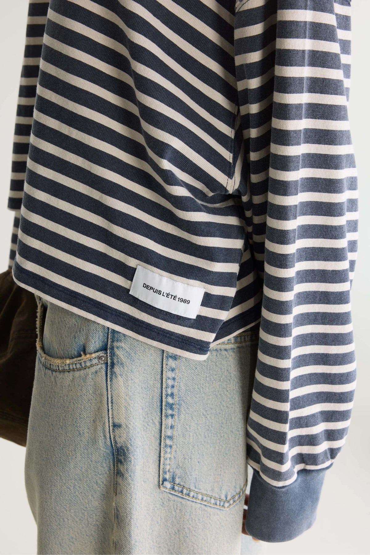 Franto t-shirt met lange mouwen (252 / W / STRIPE A)