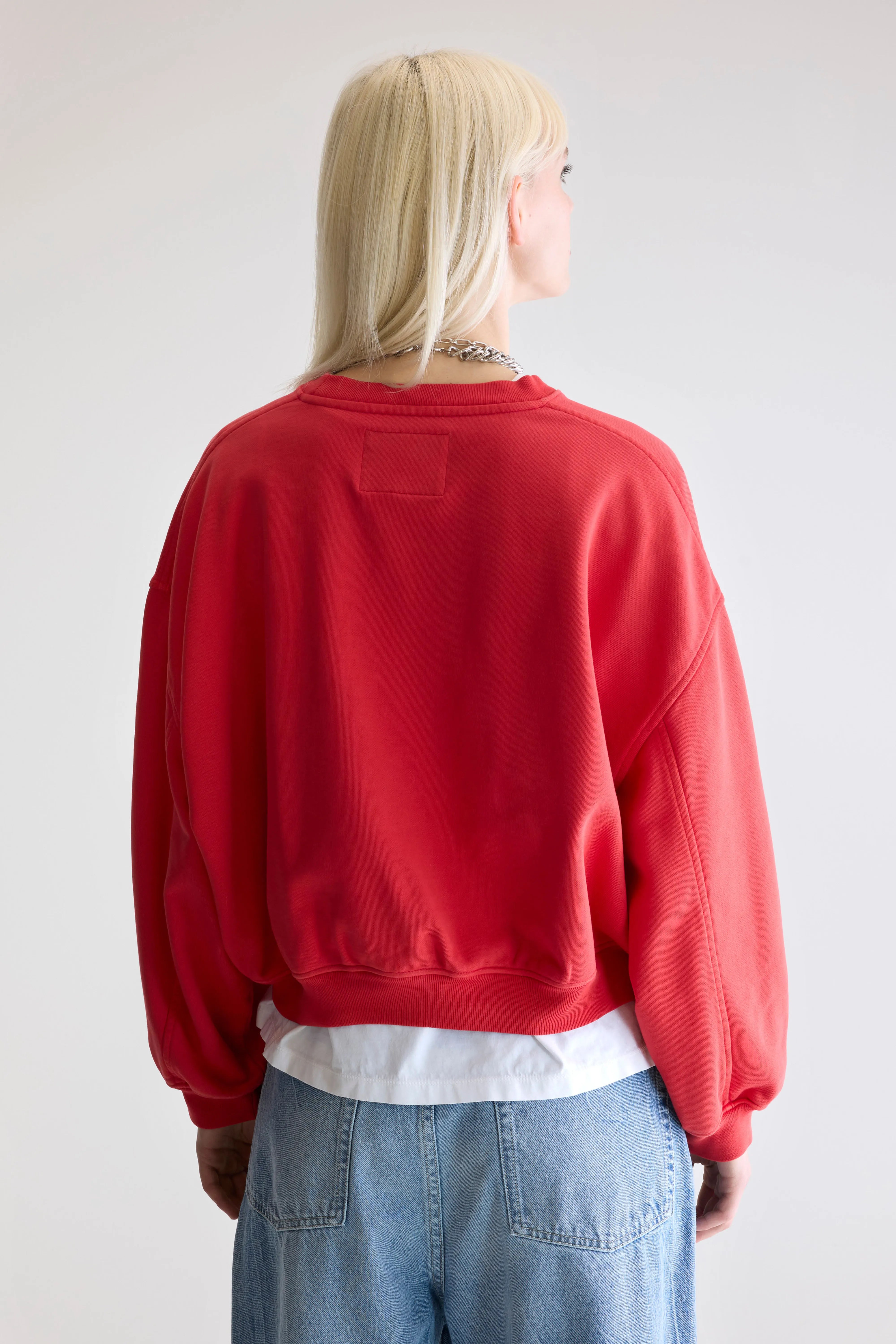 Sweatshirt cropped Fancy (252 / W / SANGUINE)