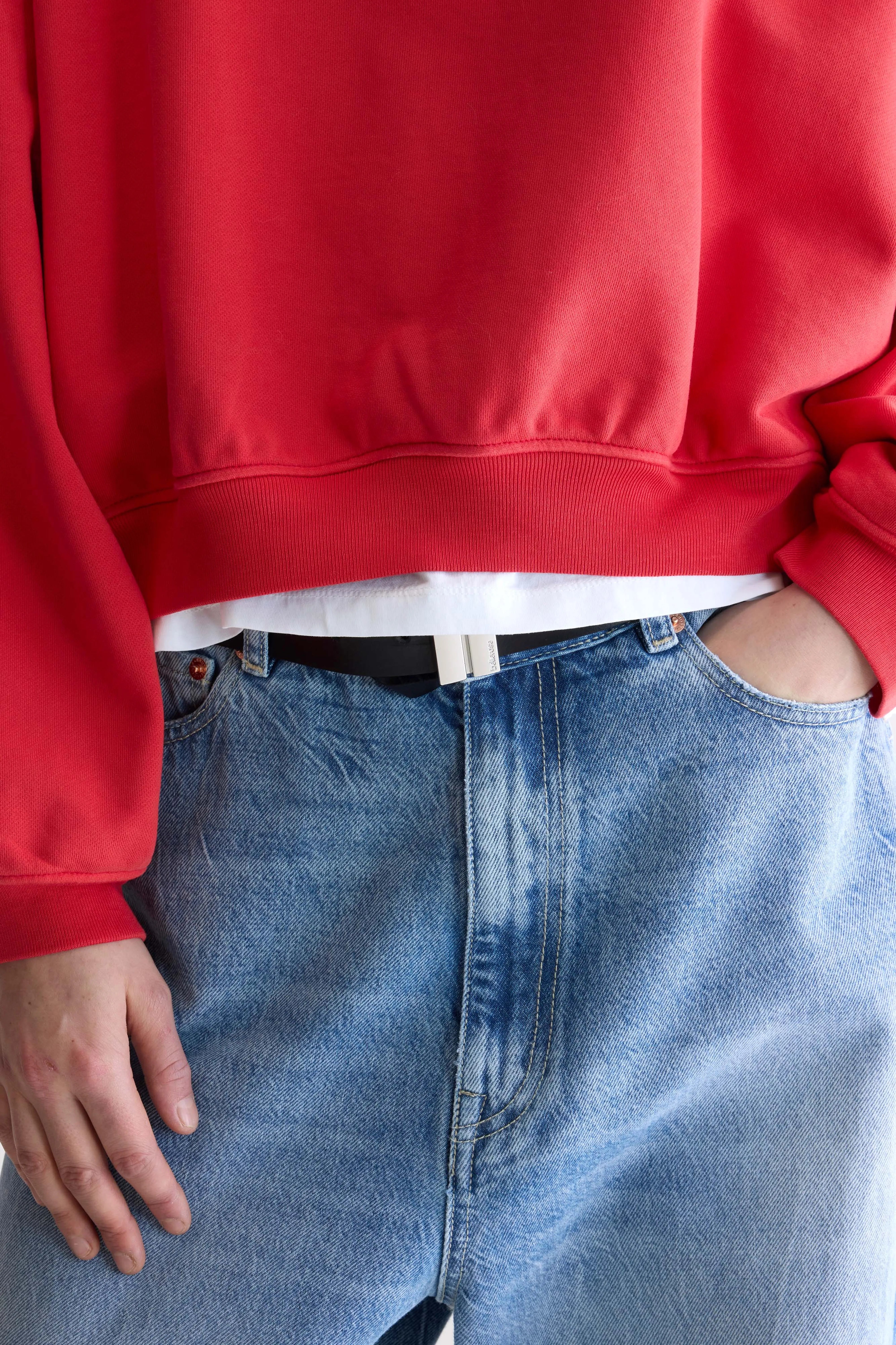 Sweatshirt cropped Fancy (252 / W / SANGUINE)