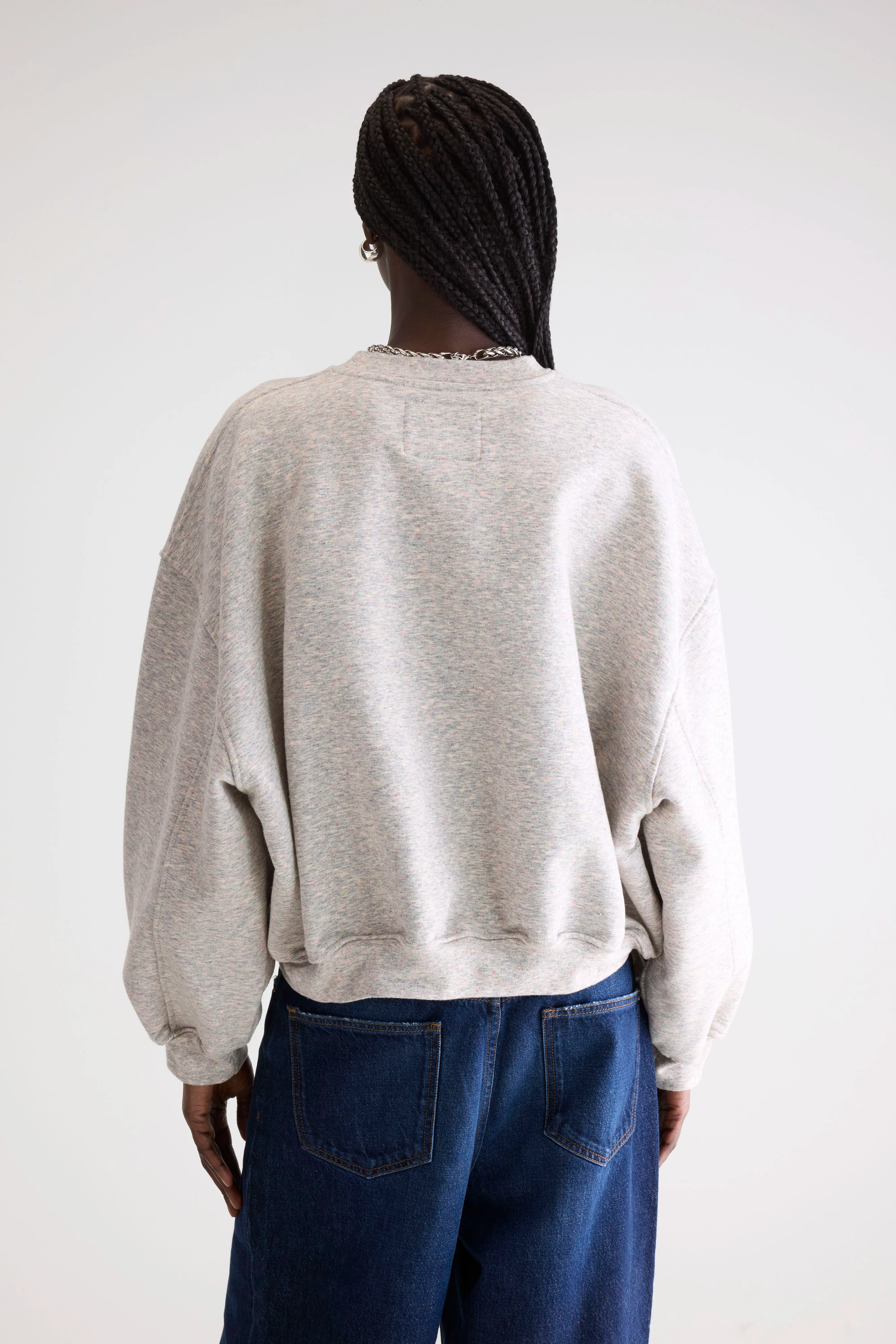 Fancy cropped sweatshirt (252 / W / COMBO A)