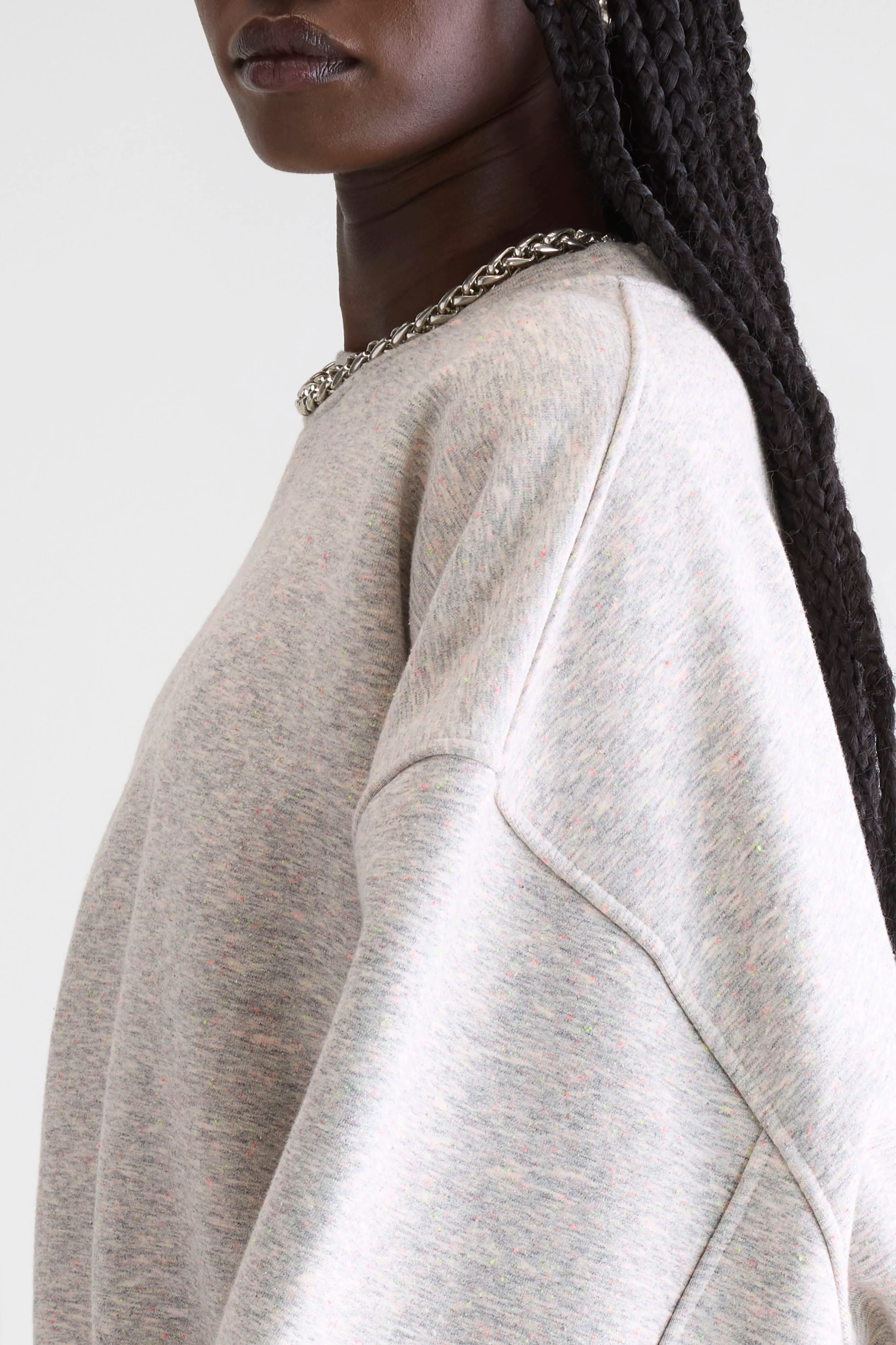 Fancy cropped sweatshirt (252 / W / COMBO A)