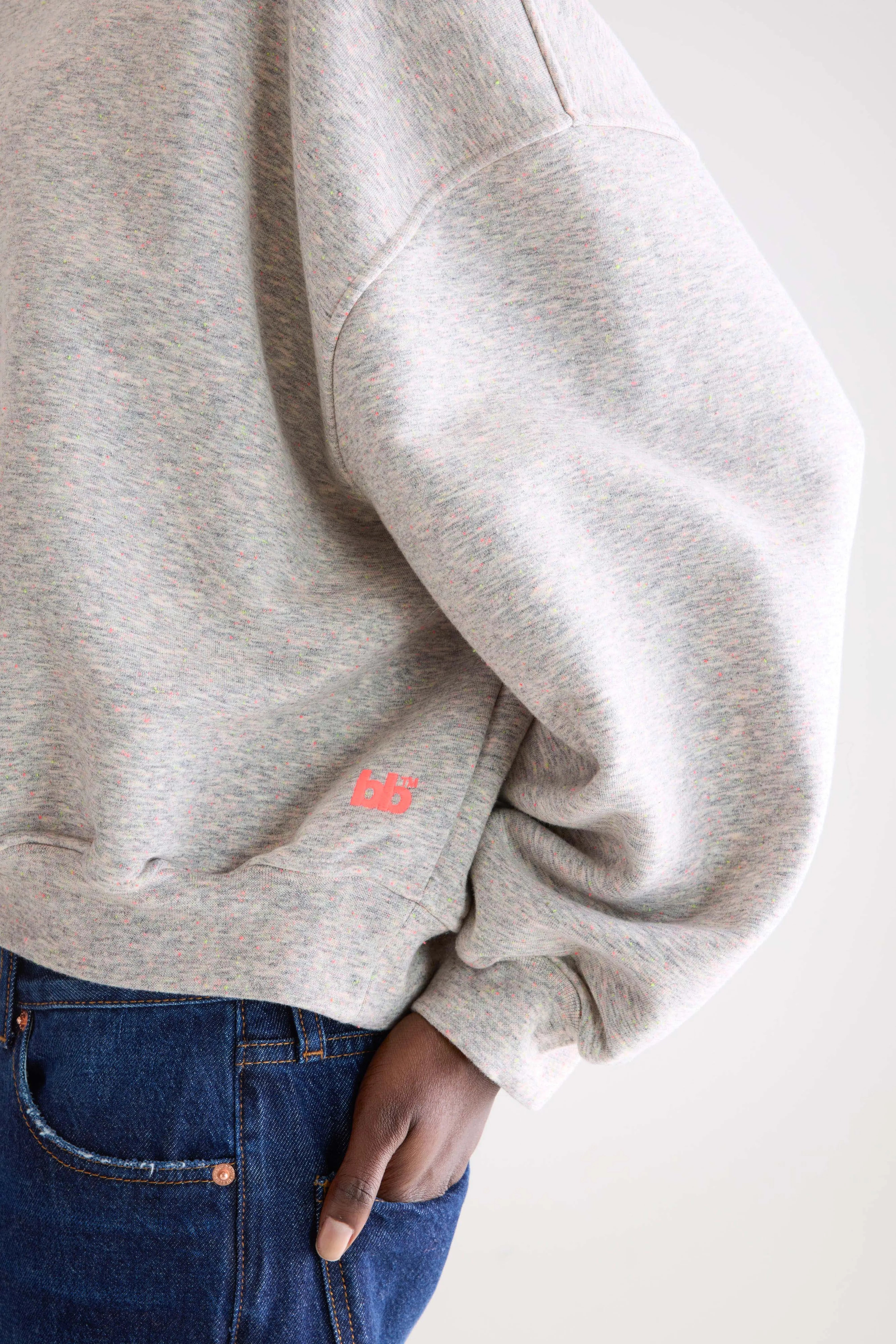 Fancy cropped sweatshirt (252 / W / COMBO A)