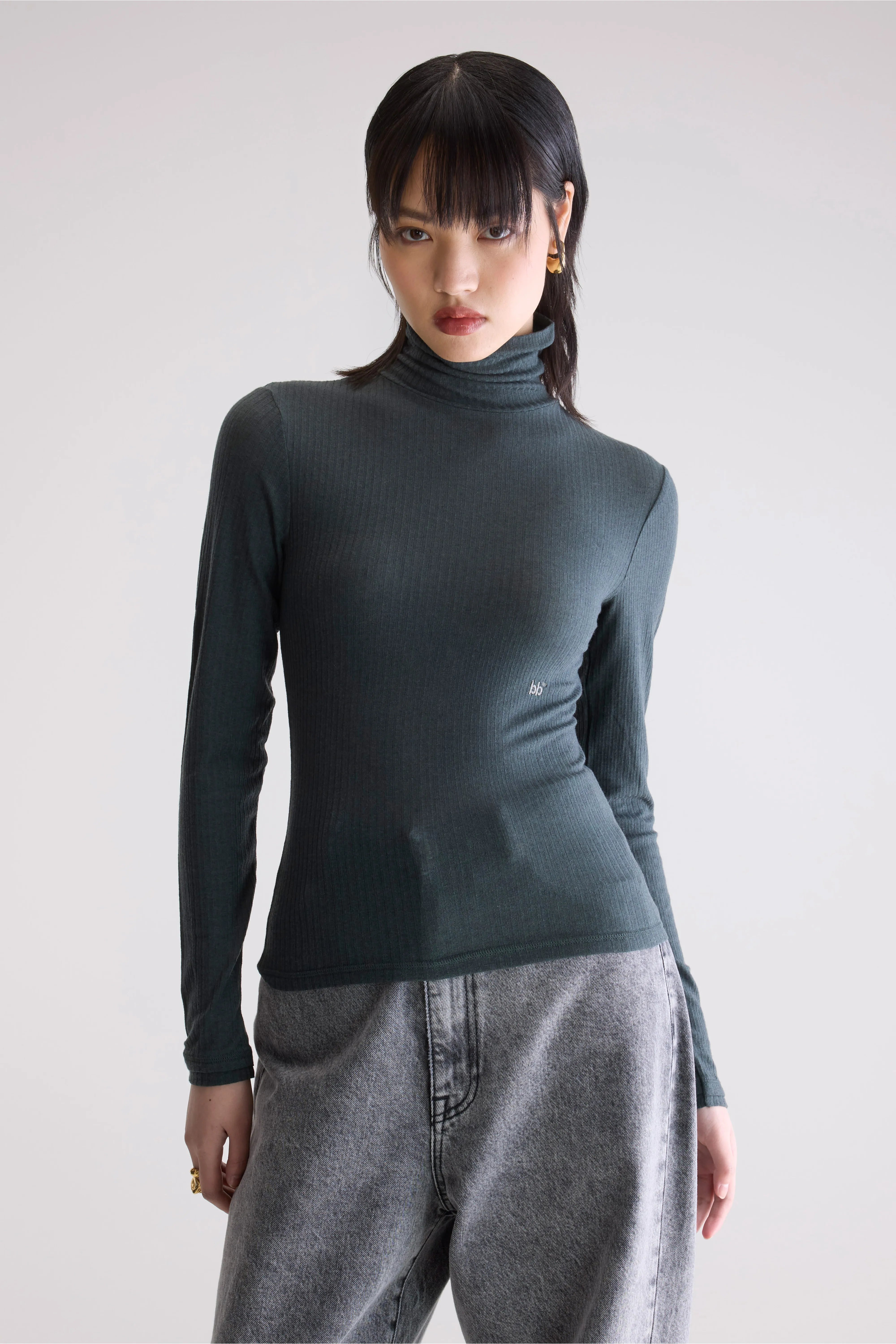 T-shirt Ajusté Vinay - Acier Pour Femme | Bellerose