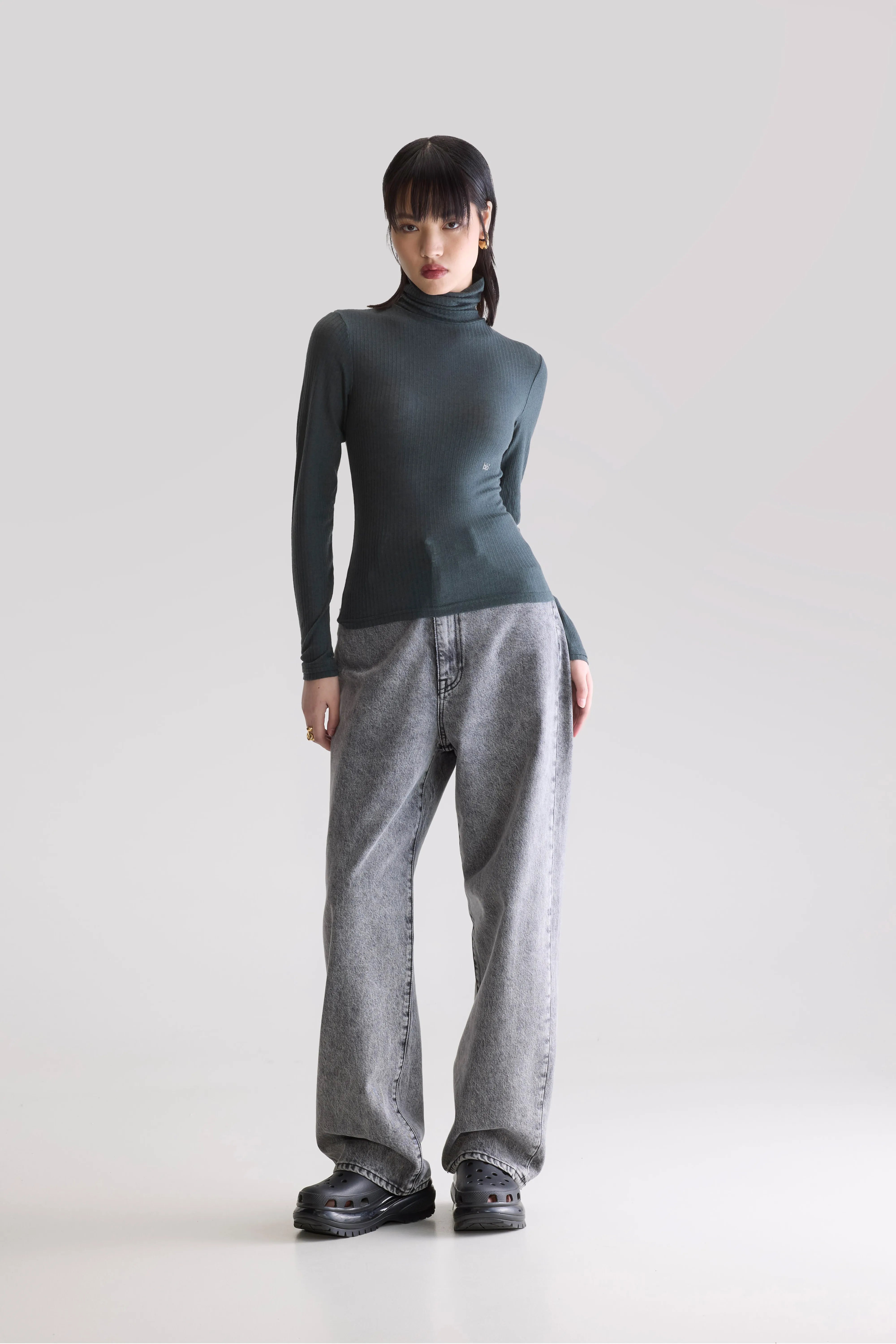 T-shirt Ajusté Vinay - Acier Pour Femme | Bellerose