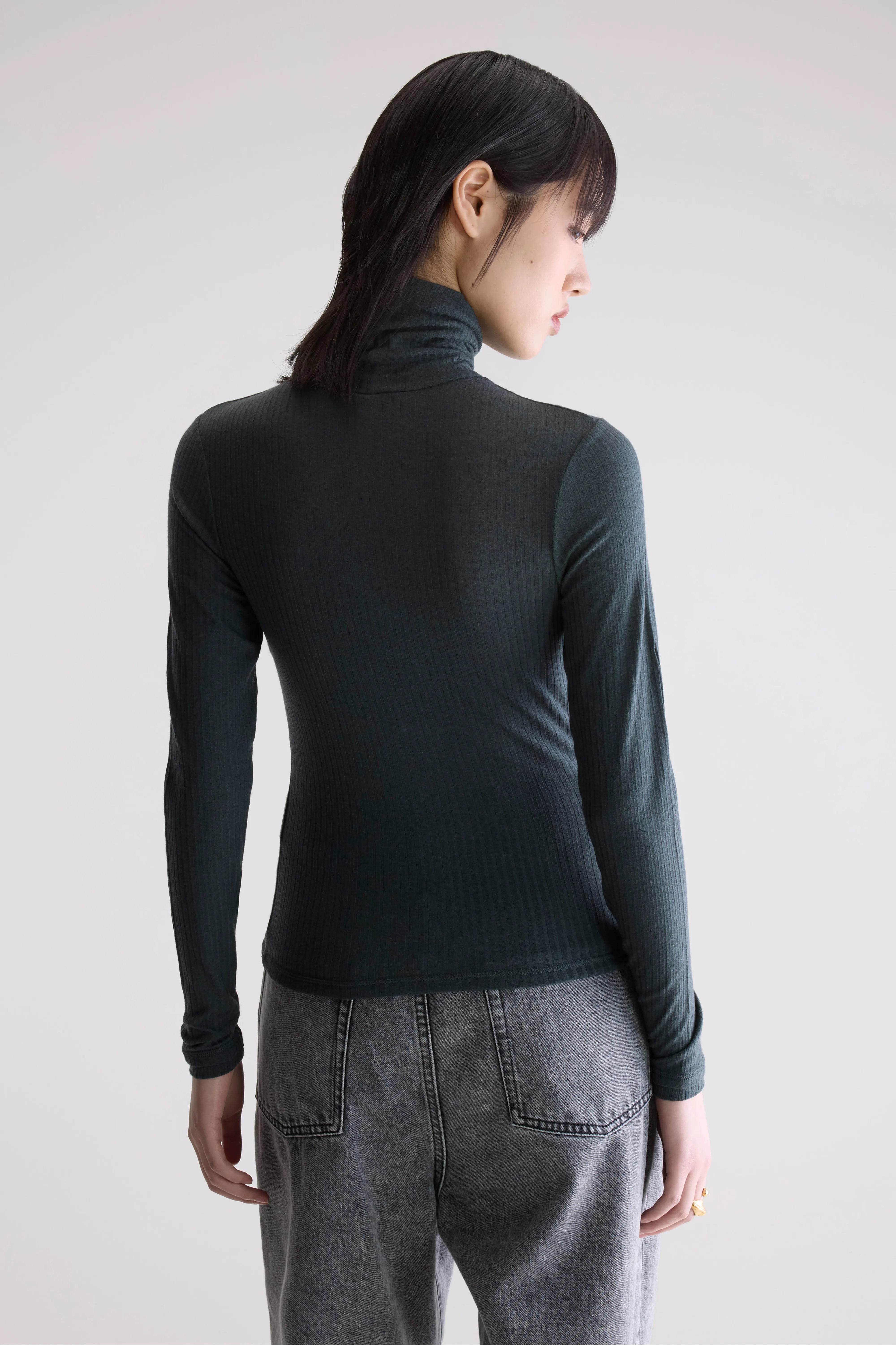 T-shirt Ajusté Vinay - Acier Pour Femme | Bellerose
