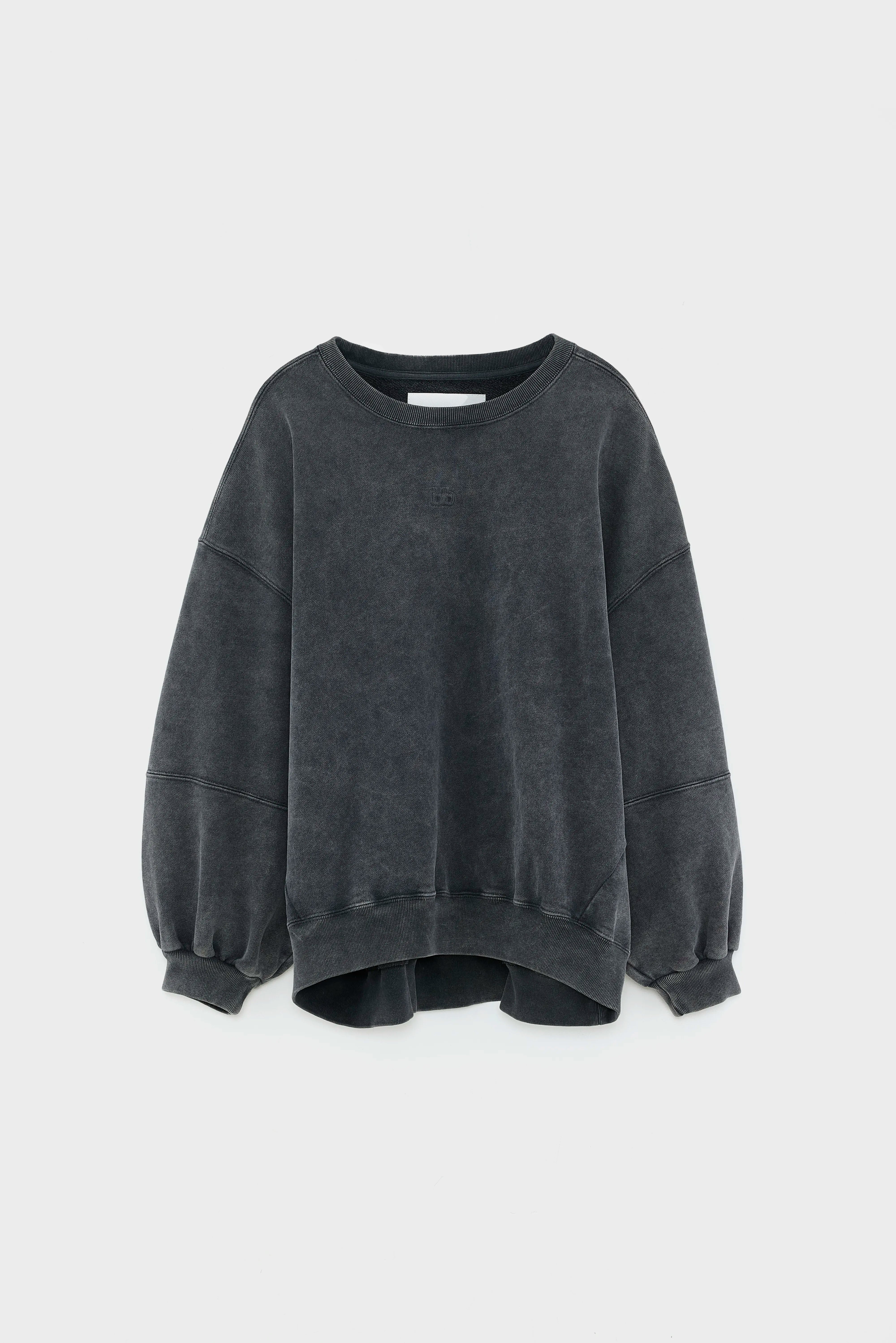 Trig crewneck sweatshirt (252 / W / BLACK)