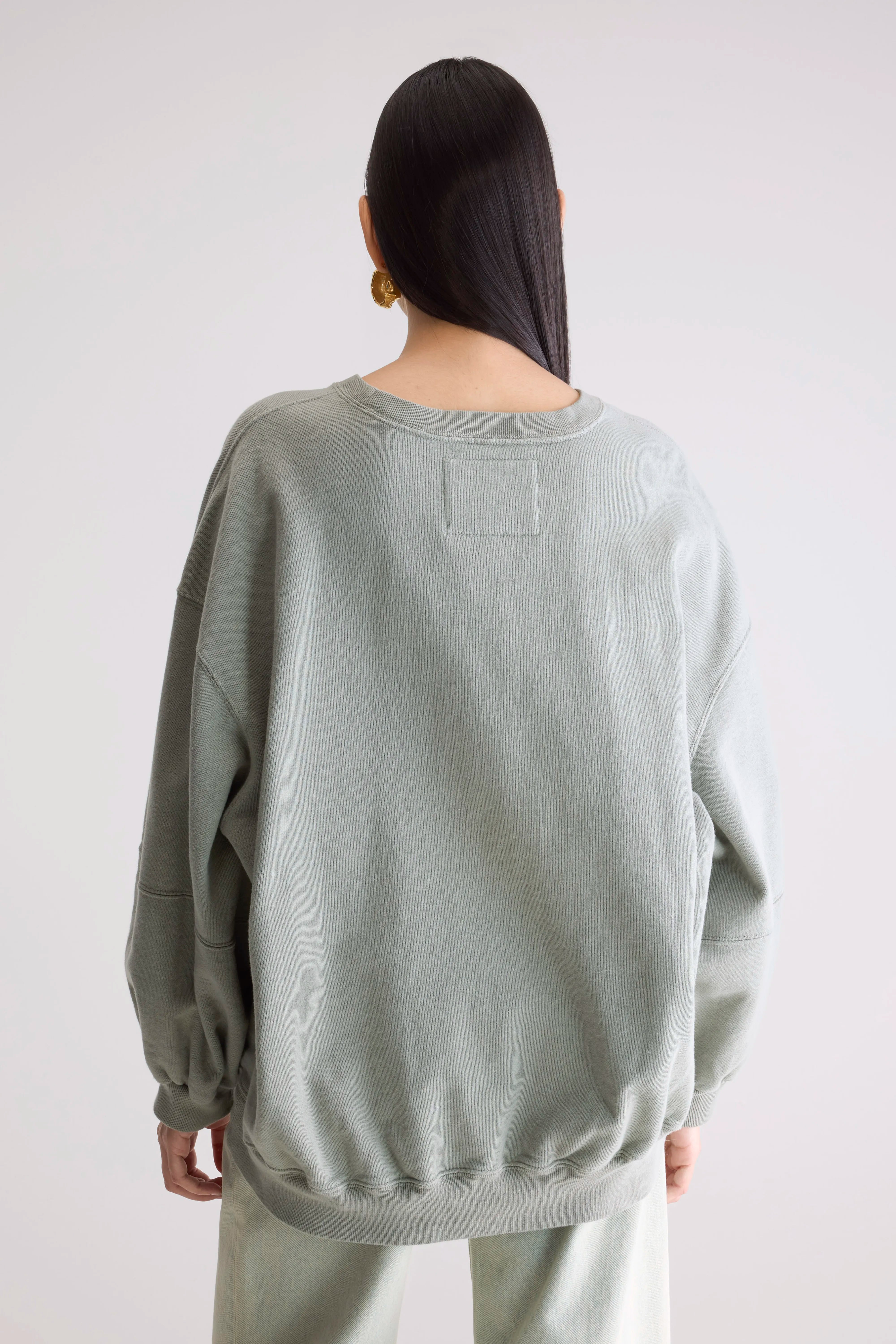 Trig Crewneck Sweatshirt - Mercury For Women | Bellerose