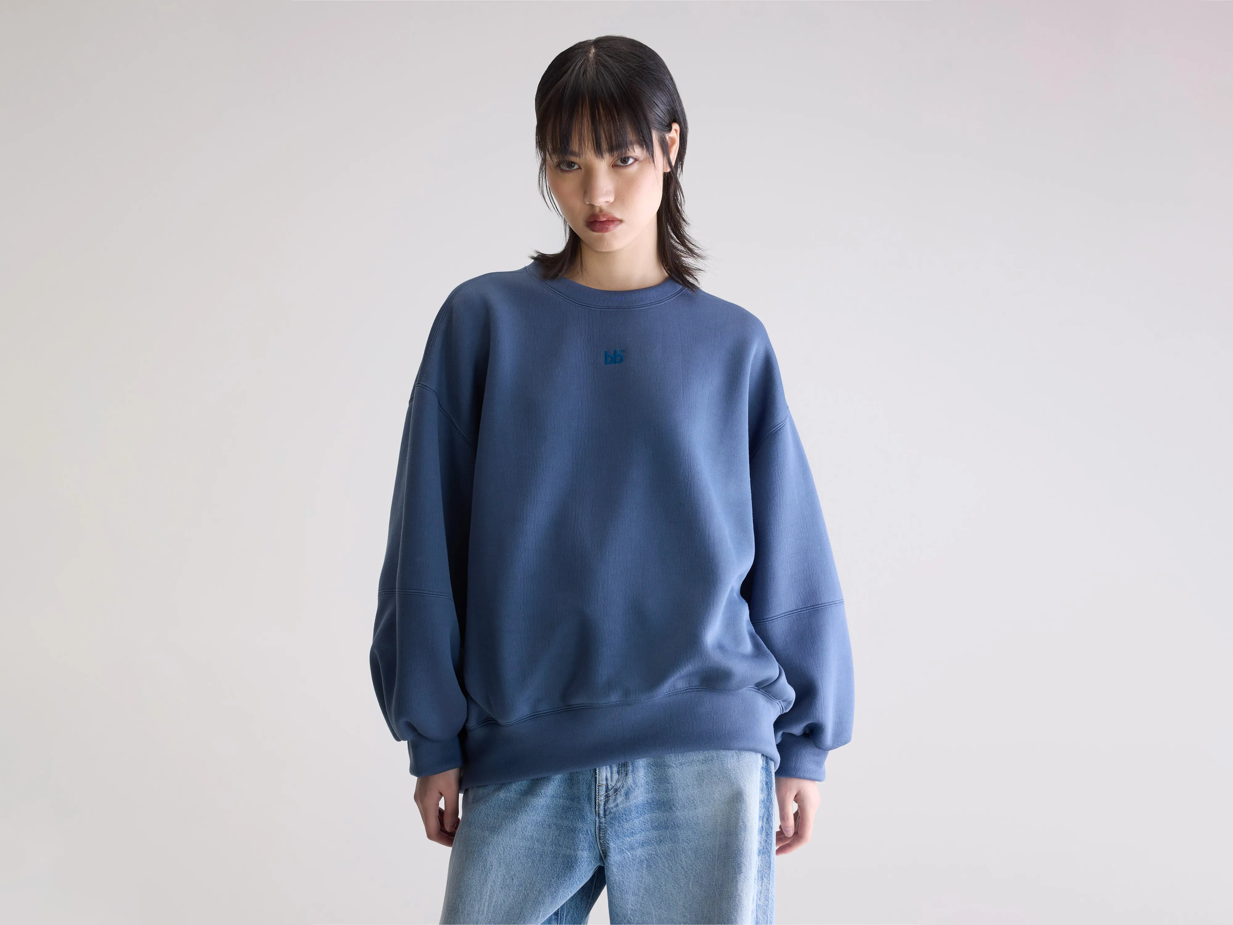 Trig crewneck sweatshirt (252 / W / BLUES)