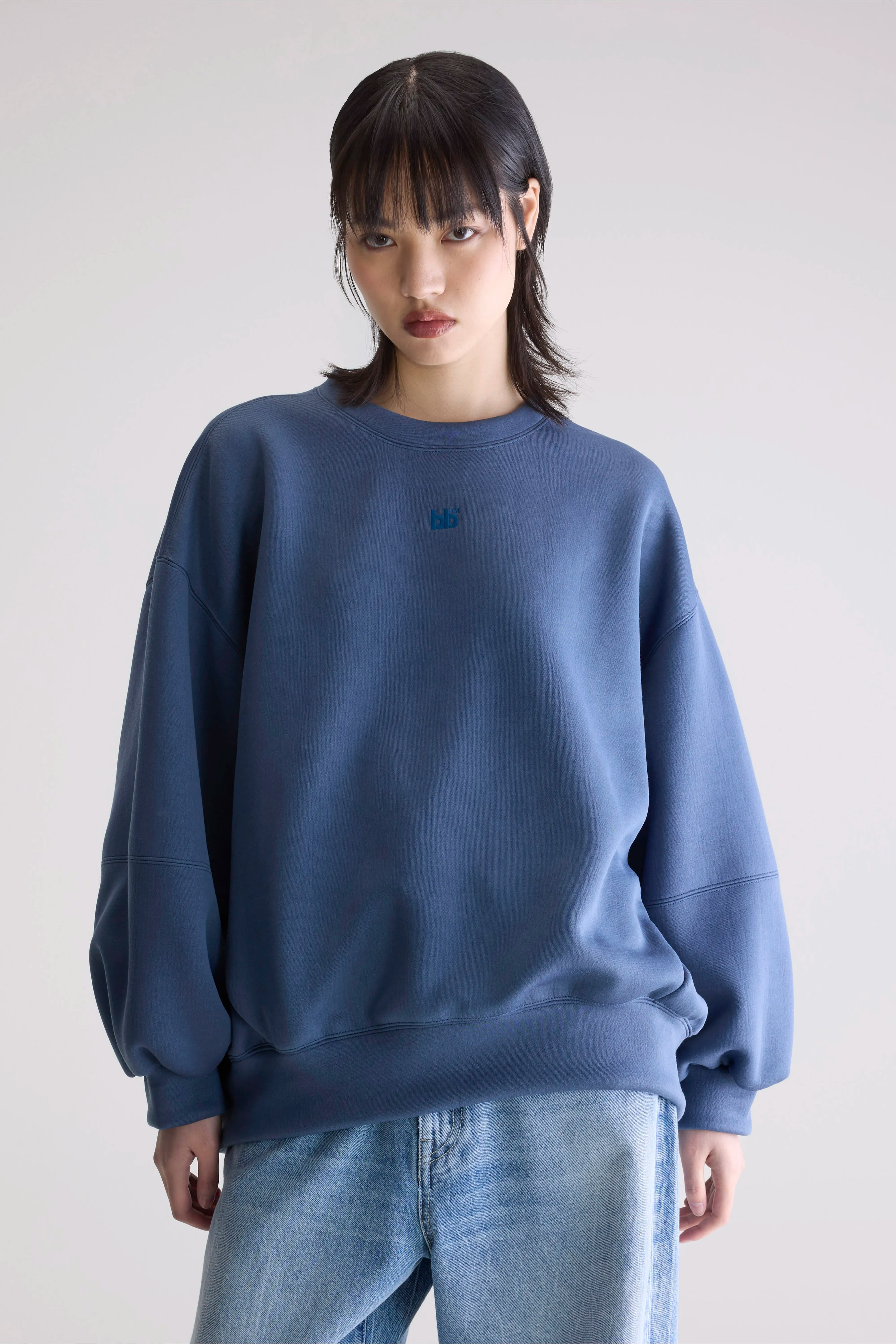 Trig Crewneck Sweatshirt - Blues For Women | Bellerose