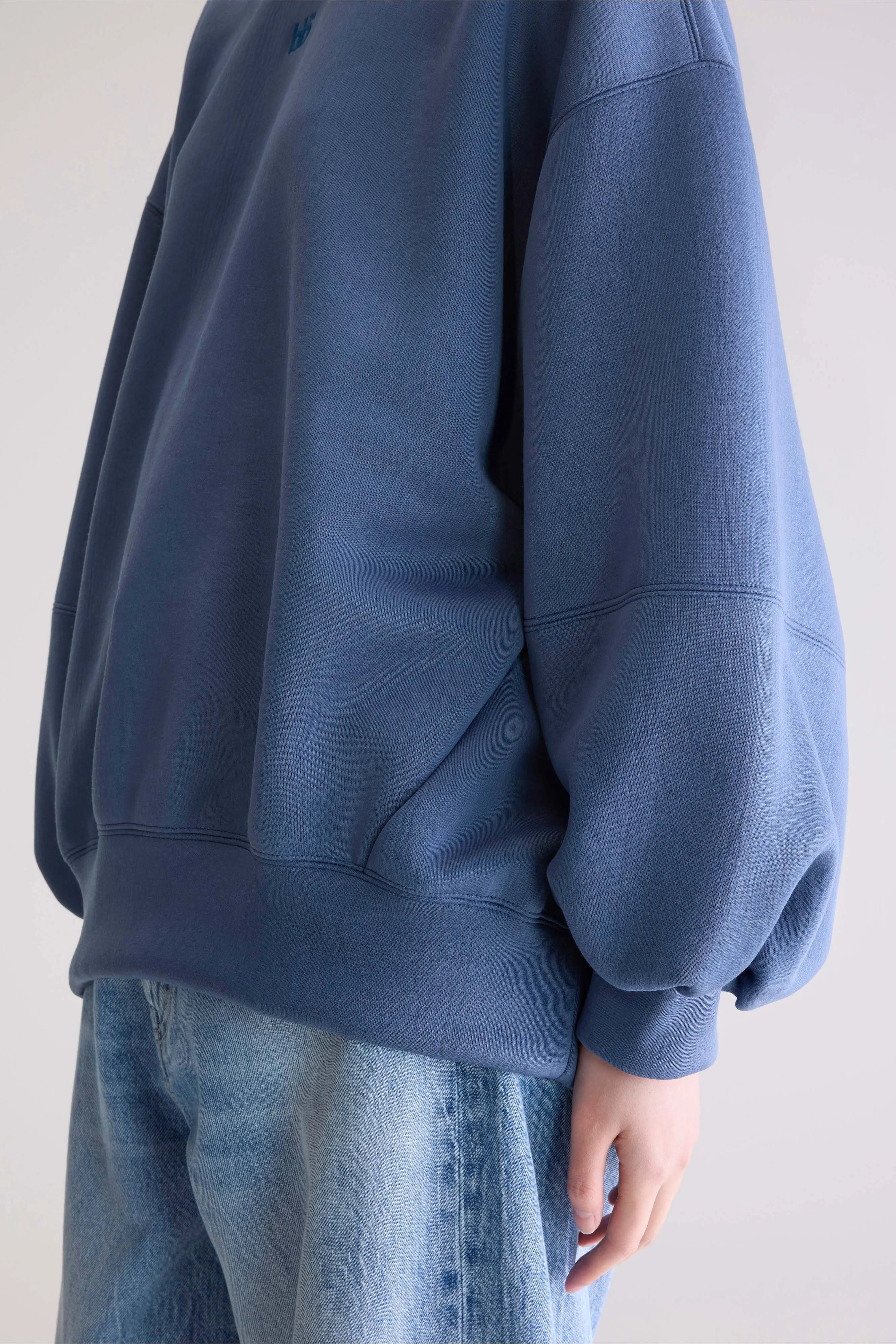 Trig Crewneck Sweatshirt - Blues For Women | Bellerose