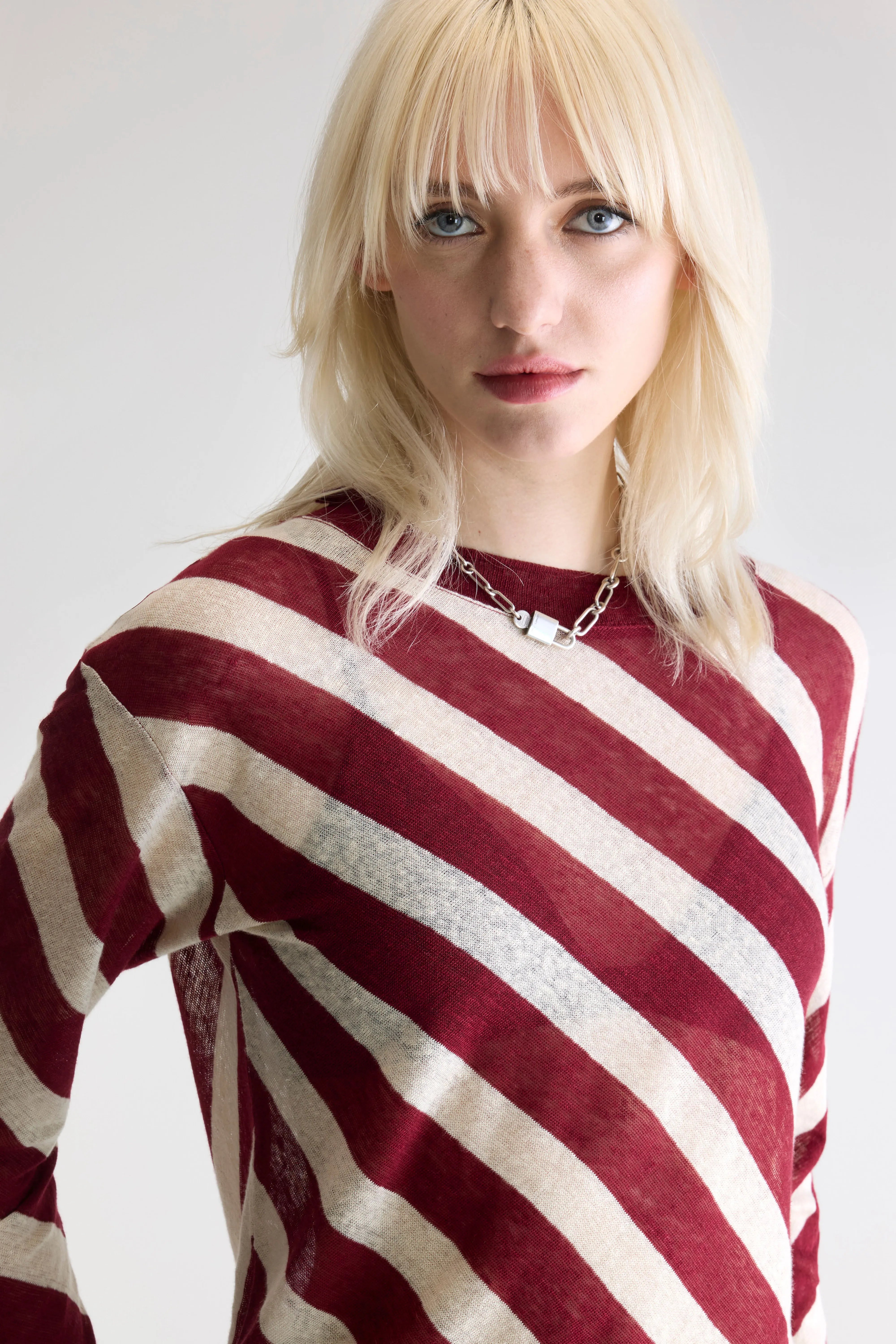 Senia Relaxed T-shirt - Dried tomato / Whisper Voor Dames | Bellerose
