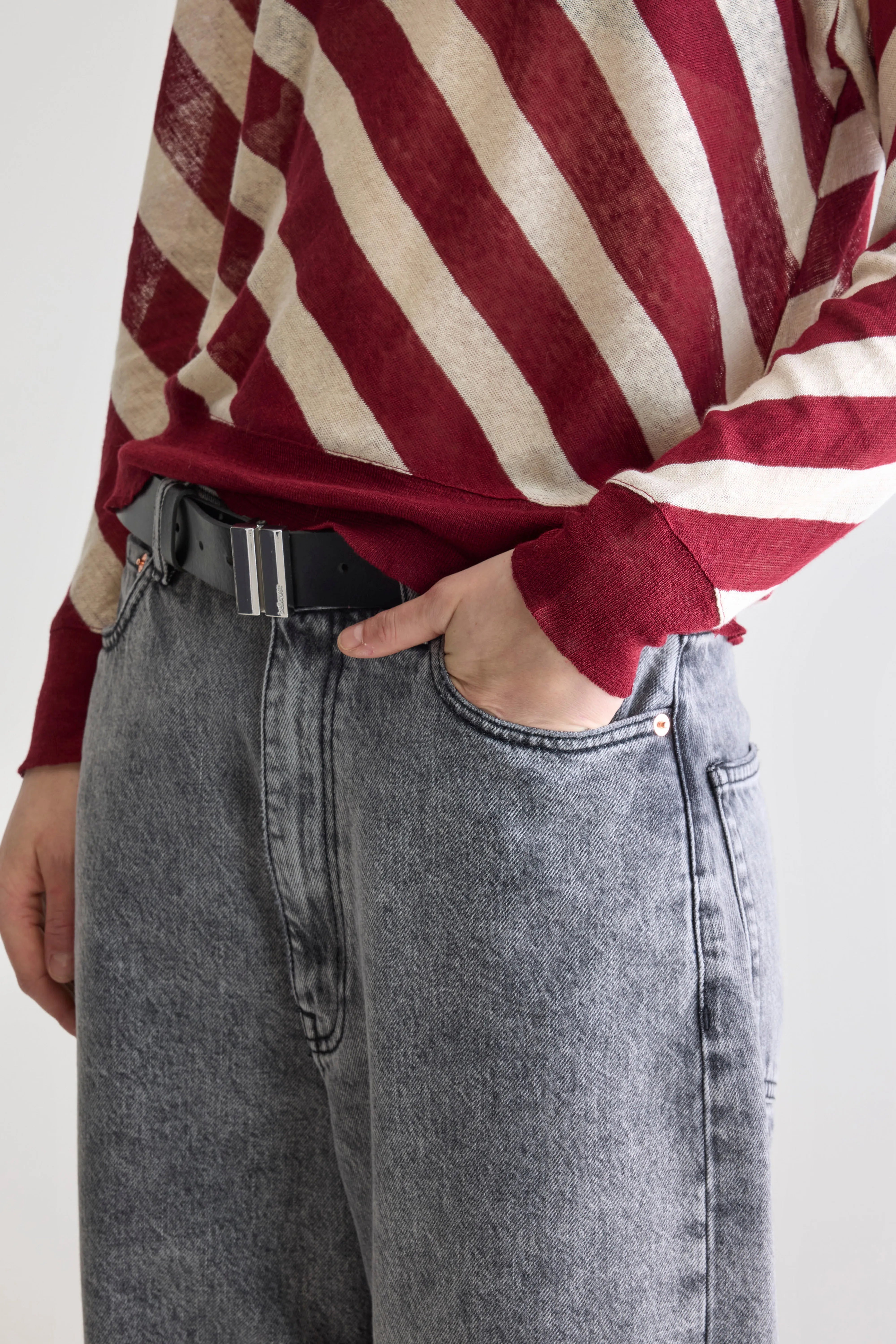 Senia relaxed t-shirt (252 / W / STRIPE A)