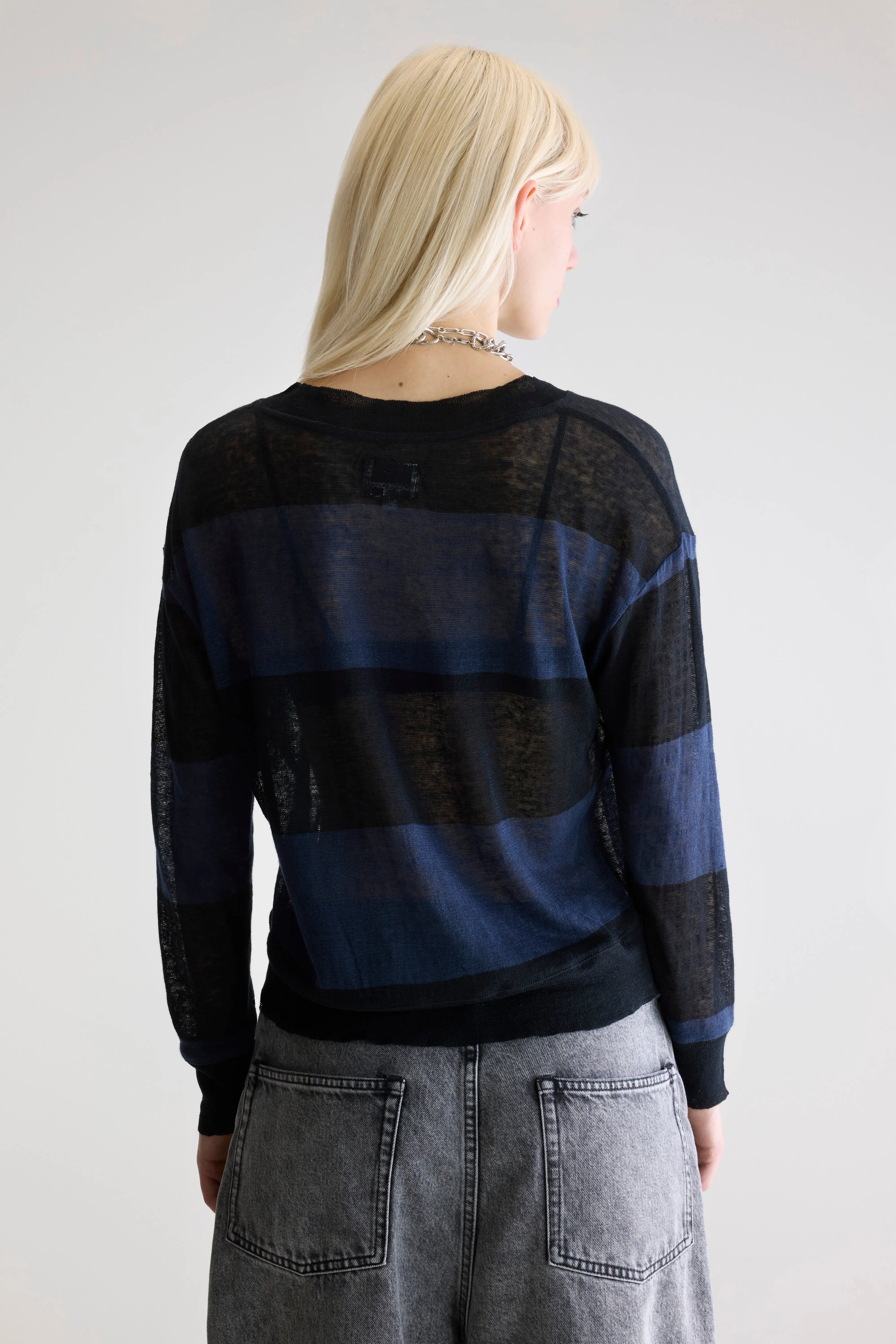 Senia relaxed t-shirt (252 / W / STRIPE B)