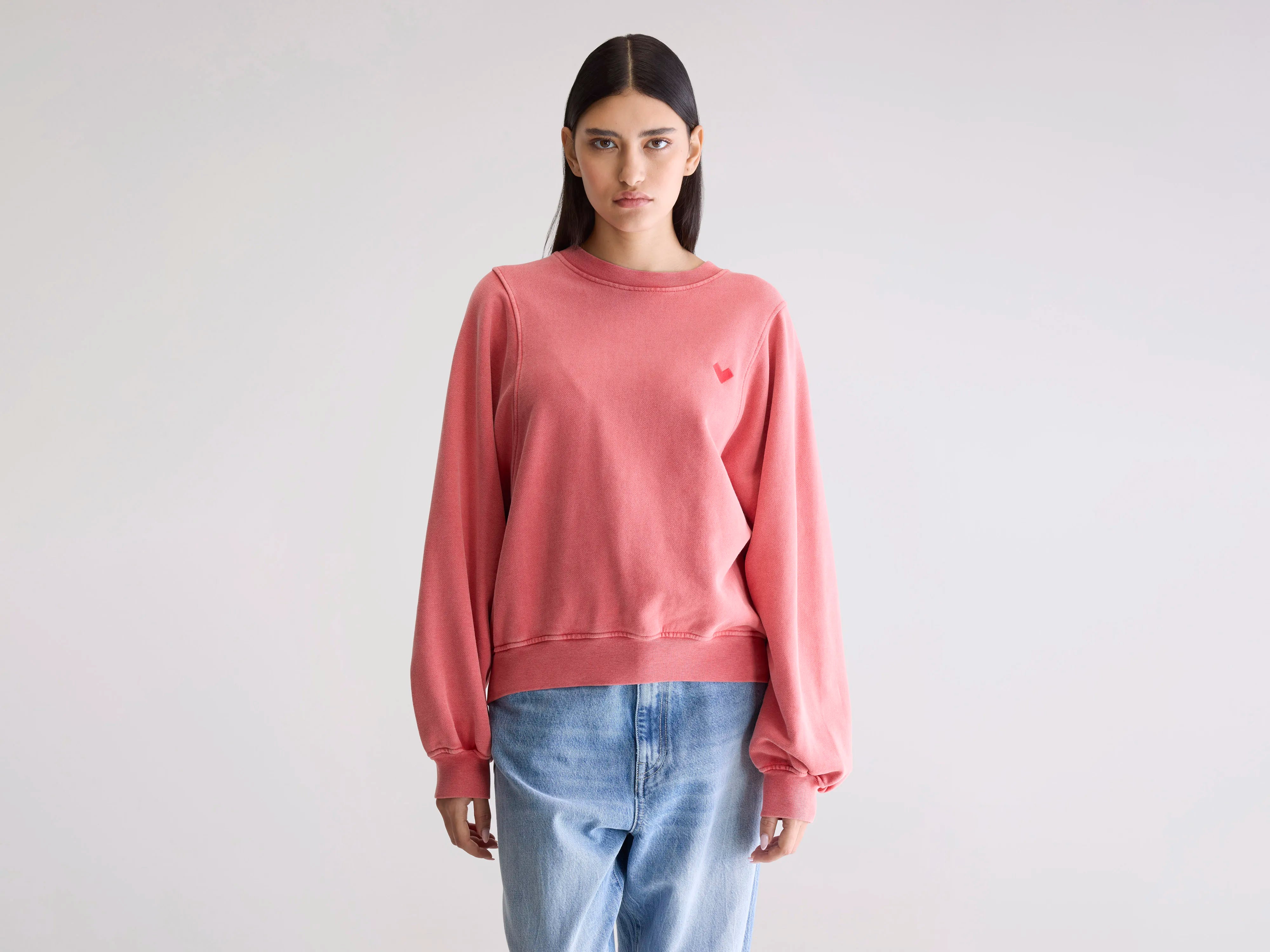 Filosa crewneck sweatshirt (252 / W / SANGUINE)
