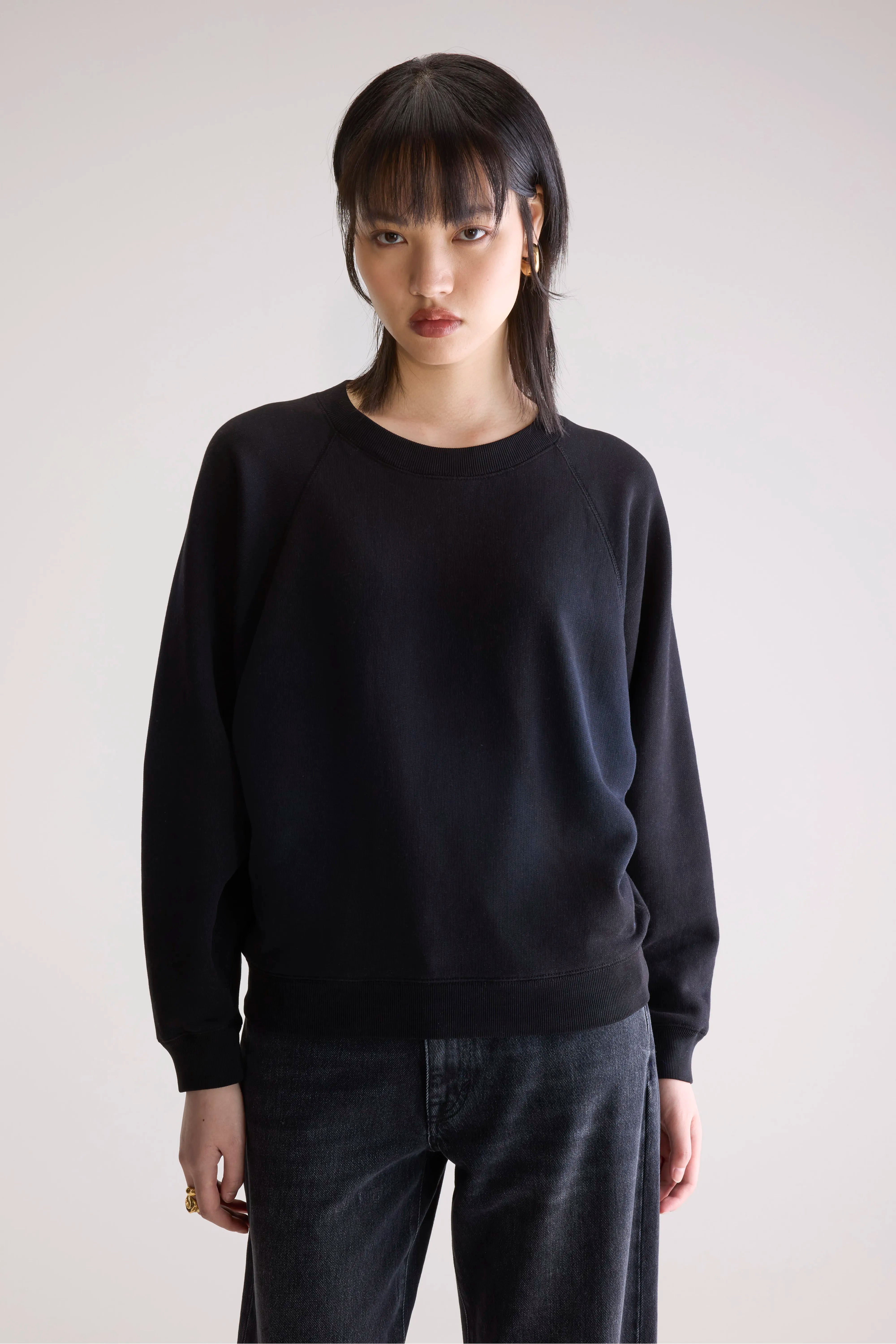 Fella relaxed sweatshirt (252 / W / BLACK BLUE)