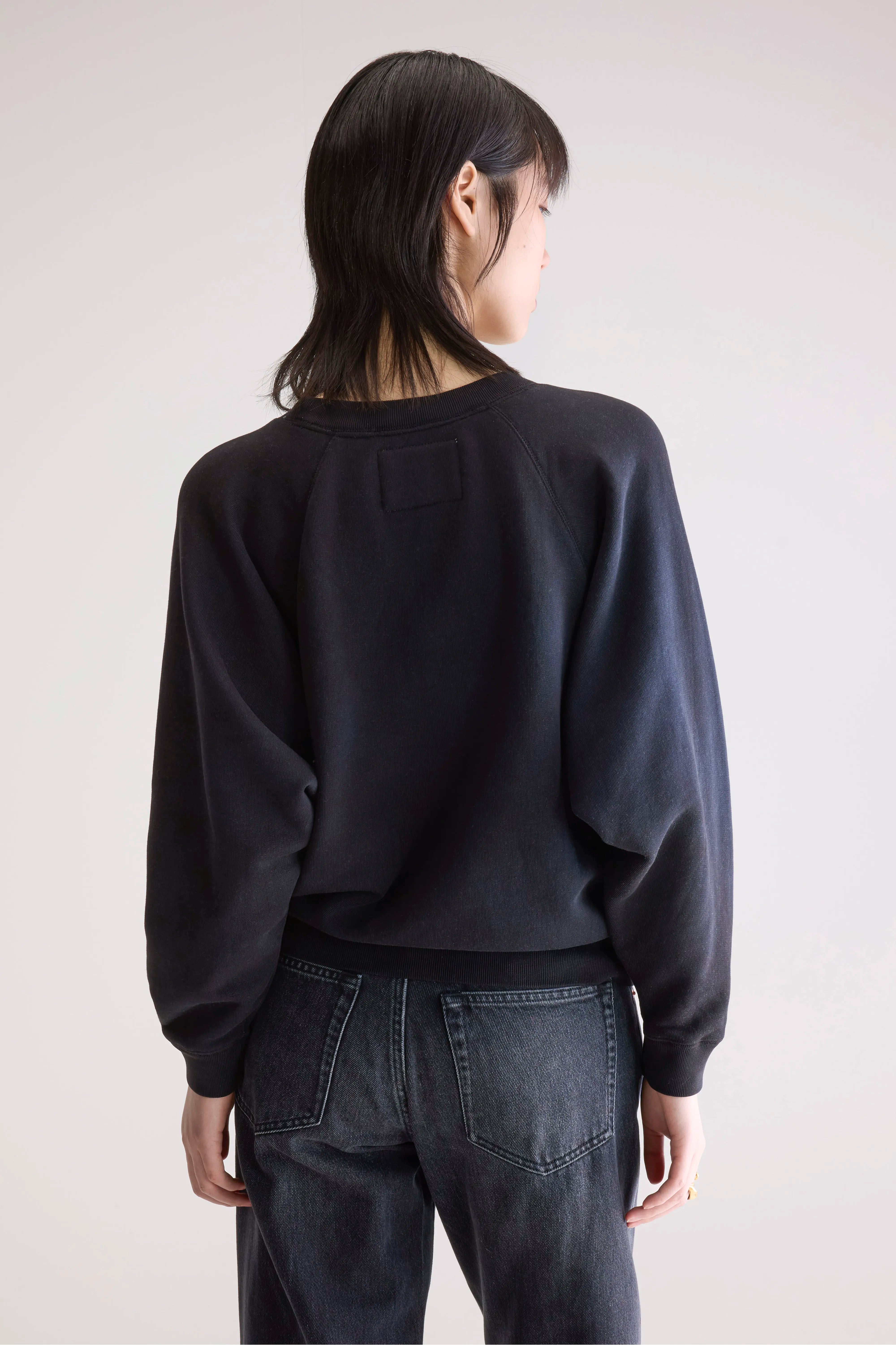 Fella relaxed sweatshirt (252 / W / BLACK BLUE)