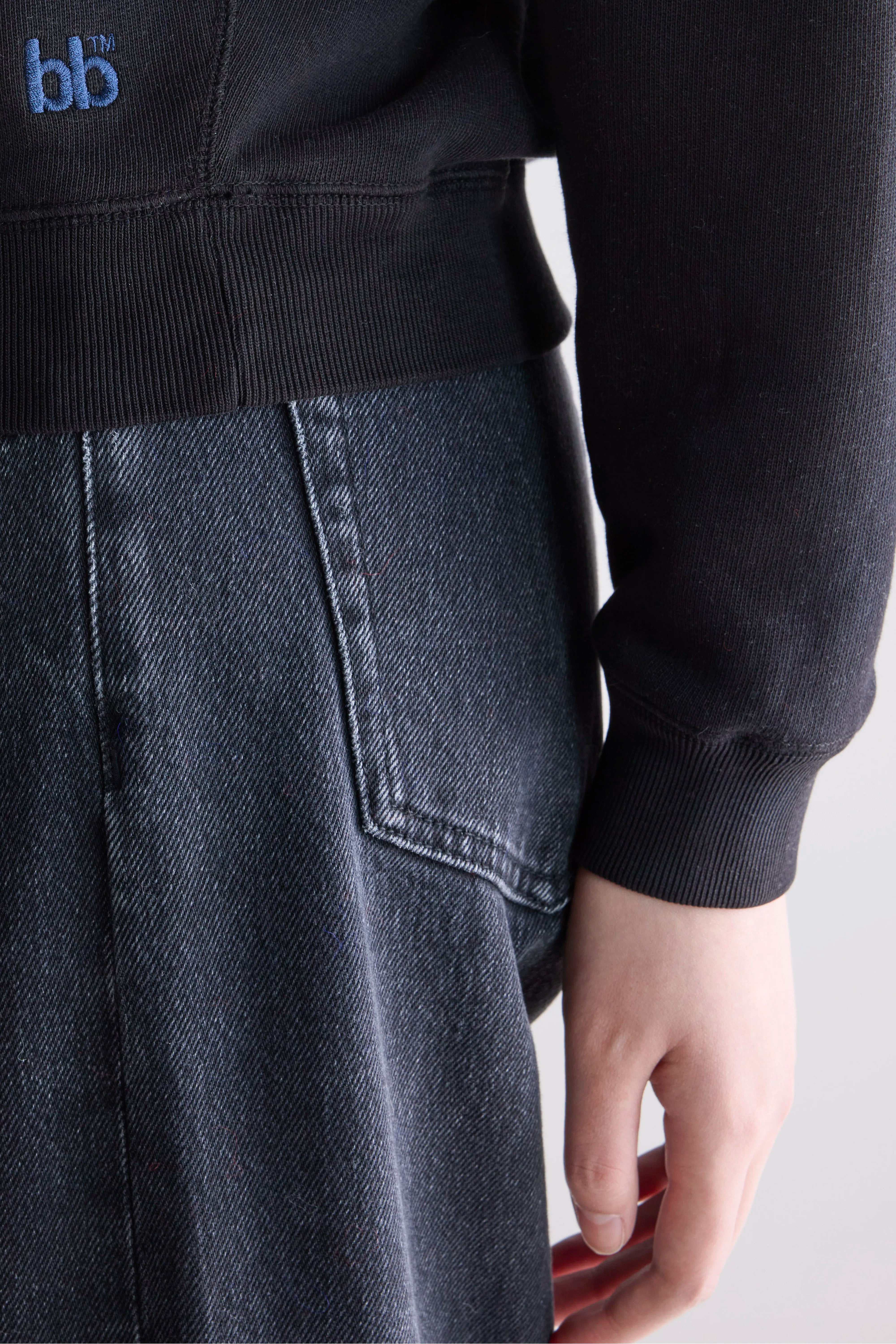 Fella relaxed sweatshirt (252 / W / BLACK BLUE)