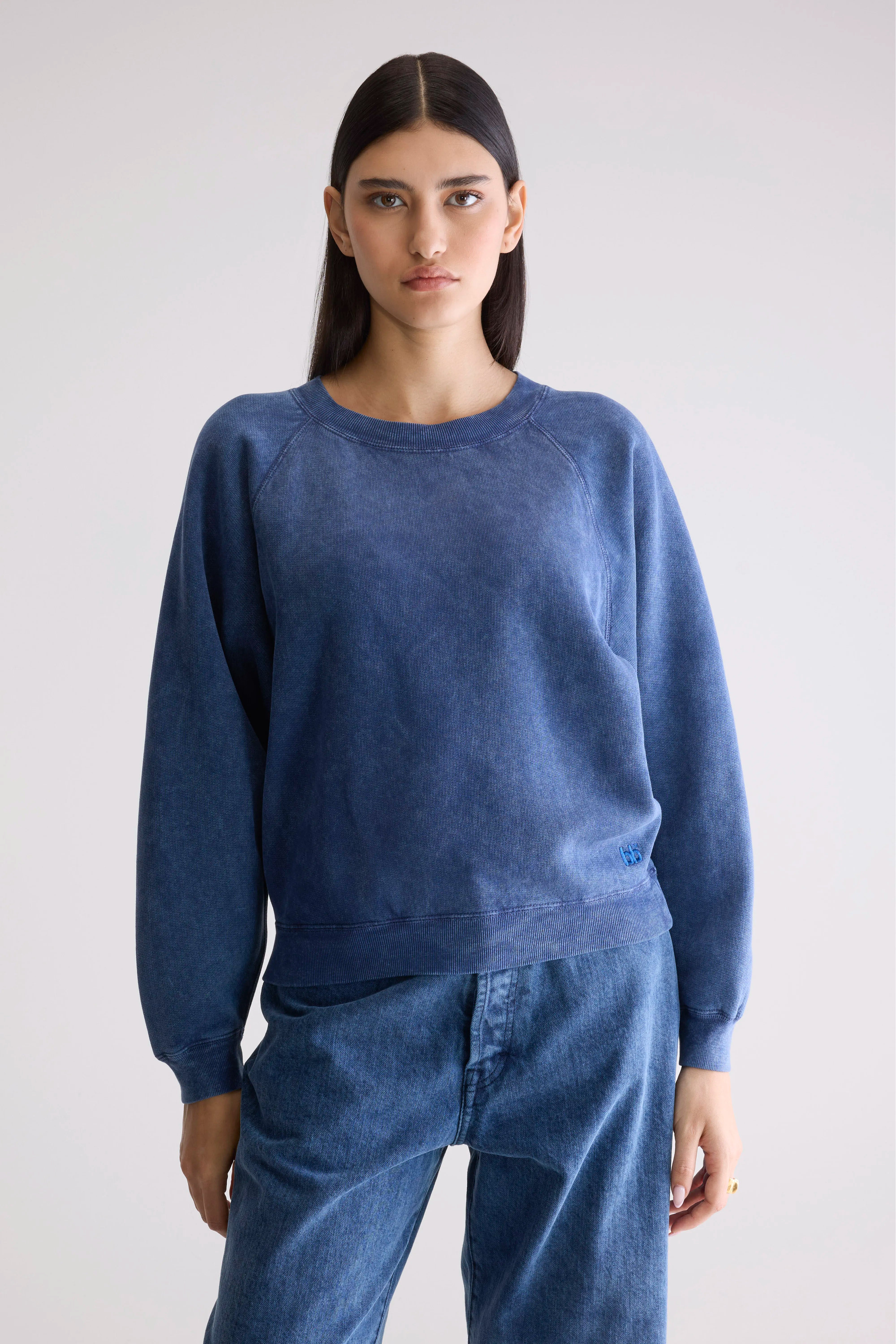 Fella Relaxed Sweatshirt - Blues For Women | Bellerose