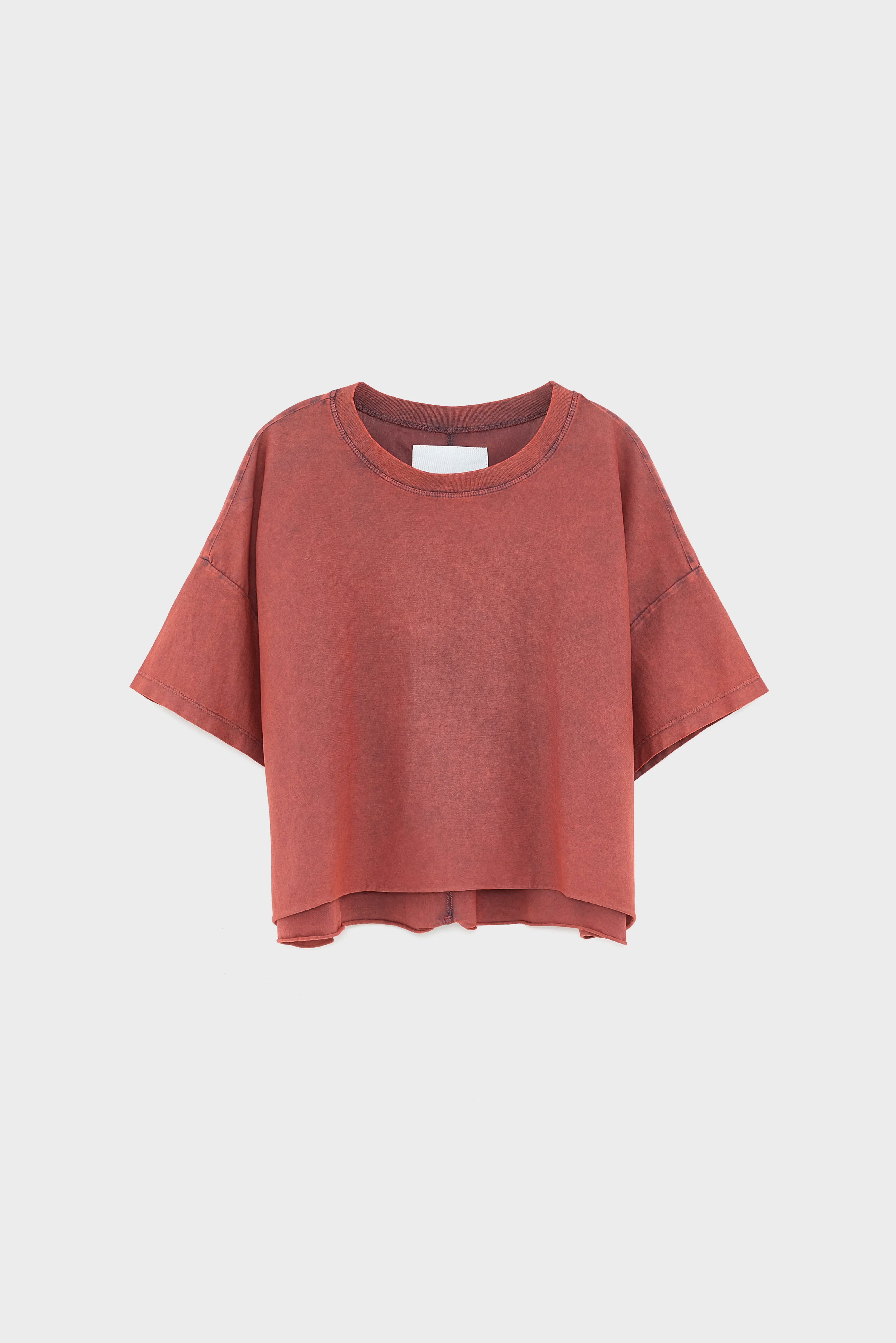T-shirt cropped Farpy (252 / W / WINE)