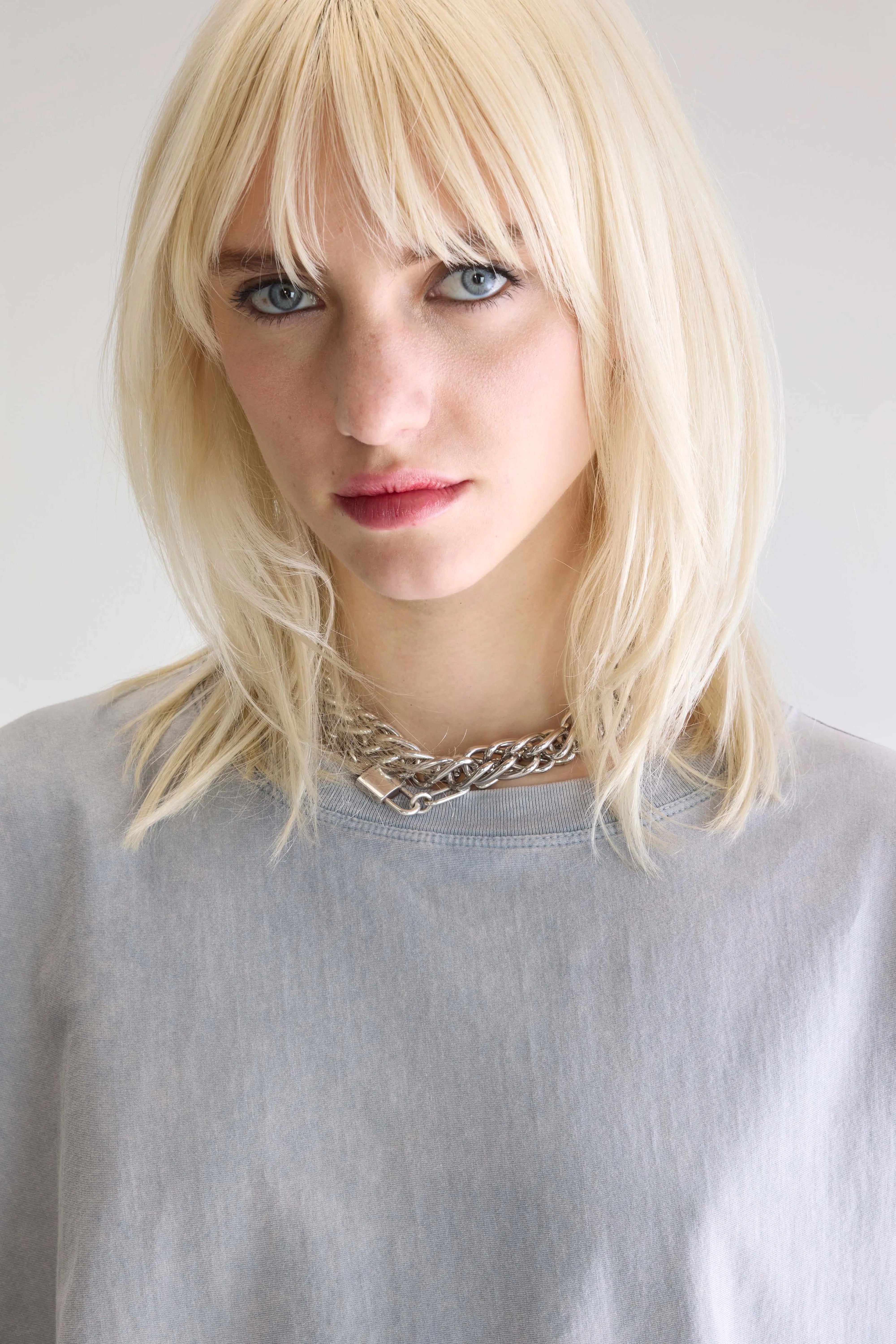 Farpy Cropped T-shirt - Gloomy Voor Dames | Bellerose