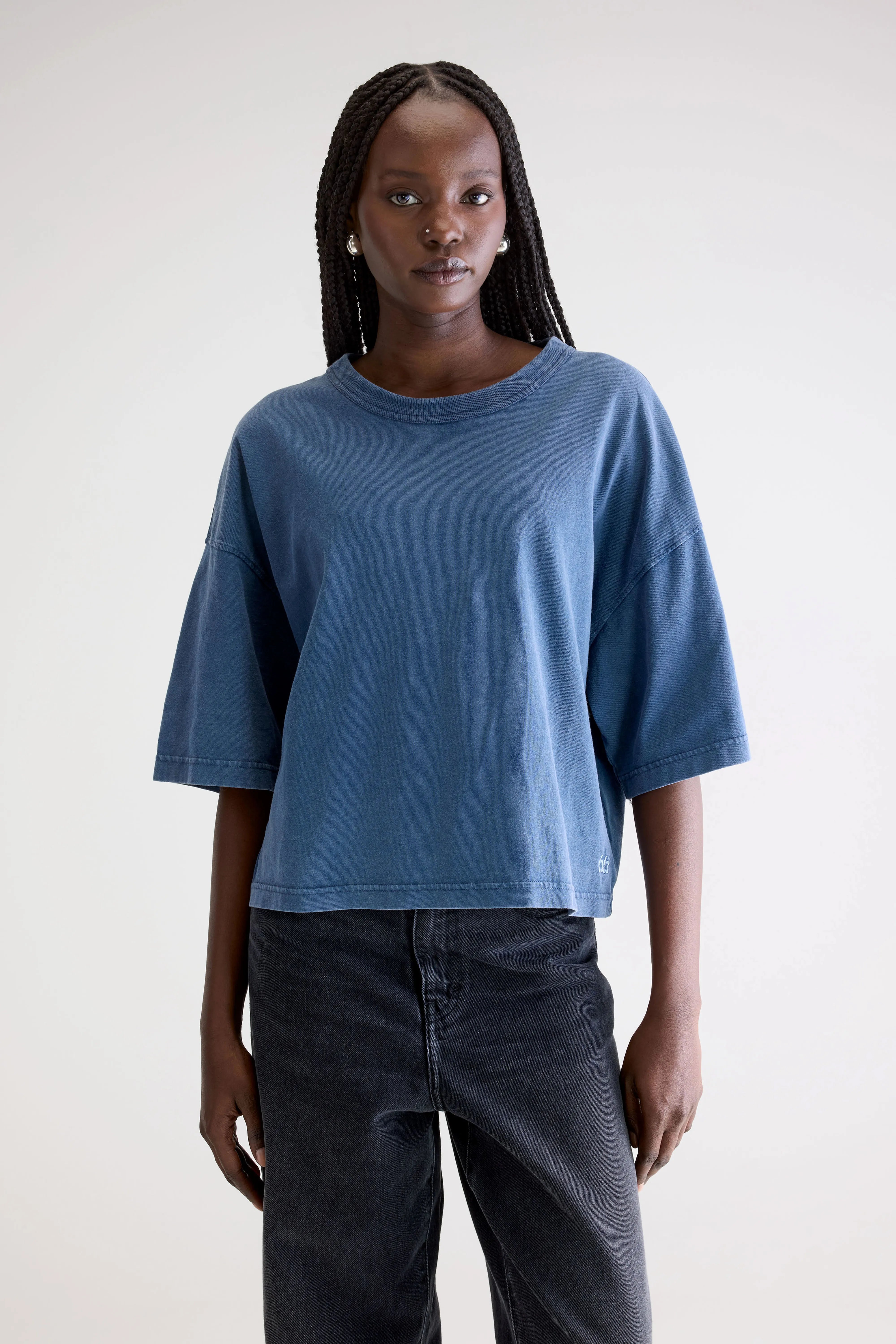 Voss T-shirt Met Korte Mouwen - Blues Voor Dames | Bellerose