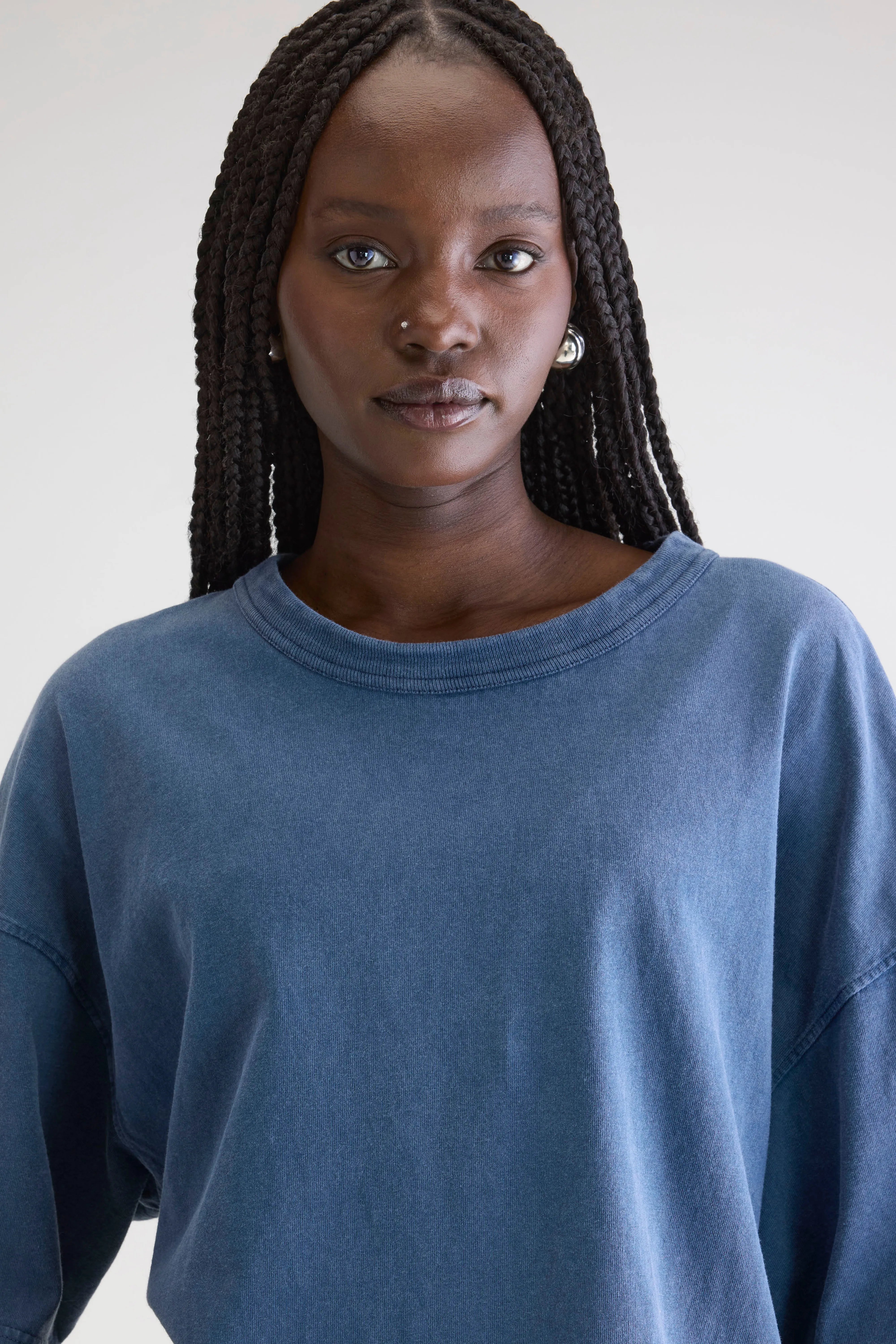Voss T-shirt Met Korte Mouwen - Blues Voor Dames | Bellerose