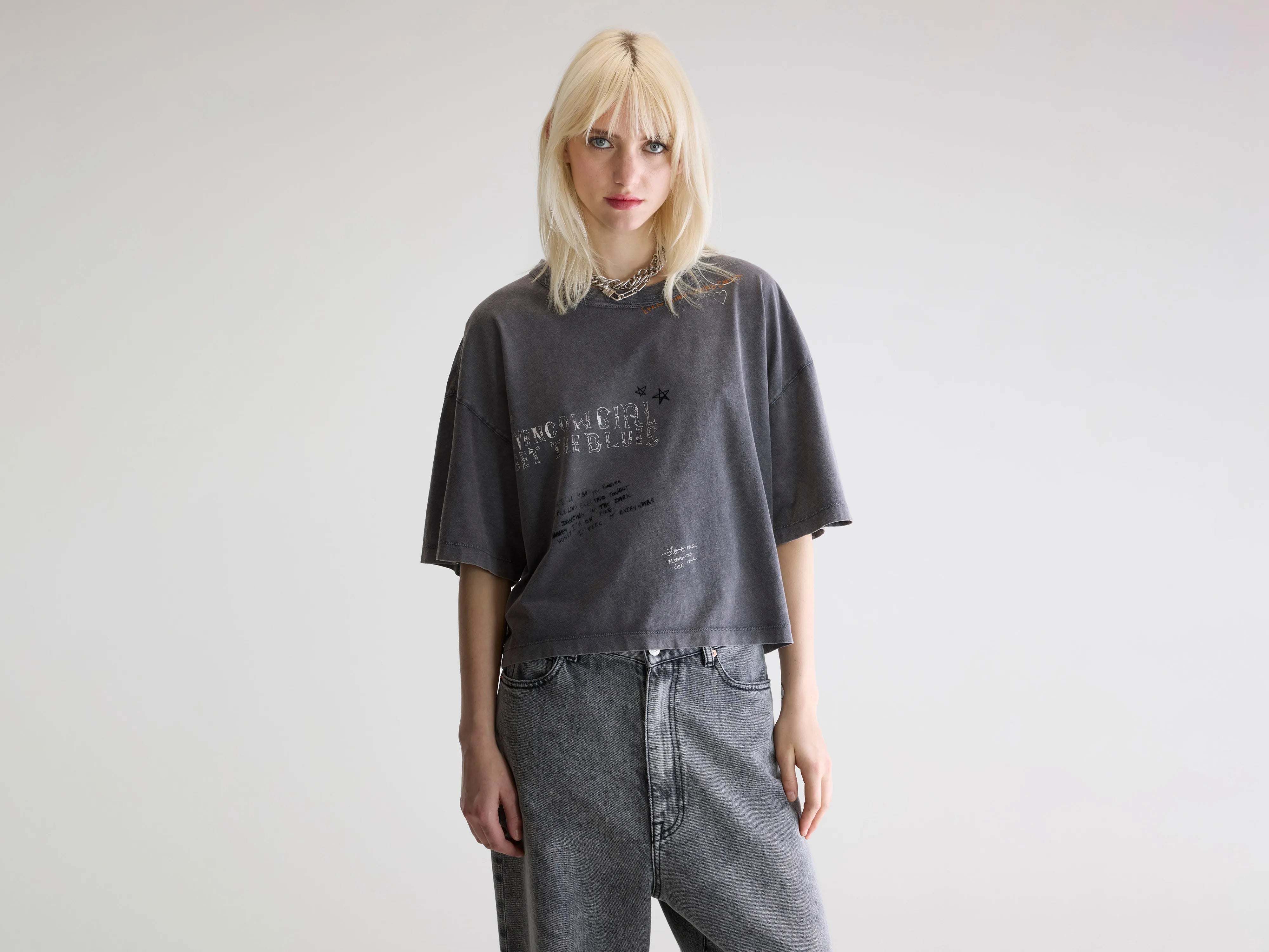 Voss short-sleeve t-shirt  (252 / W / BLACK BEAUTY)