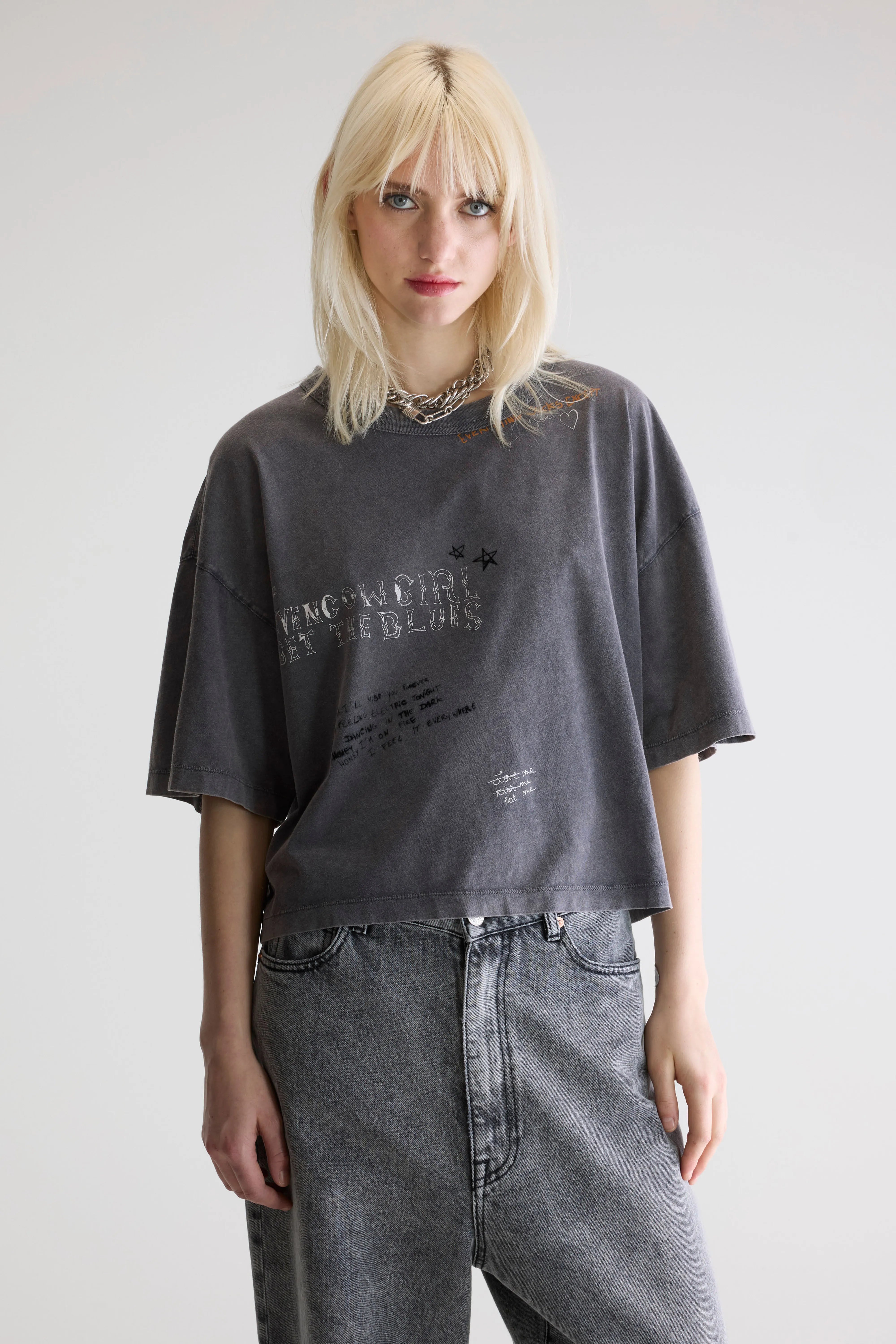 Voss T-shirt Met Korte Mouwen - Black beauty Voor Dames | Bellerose
