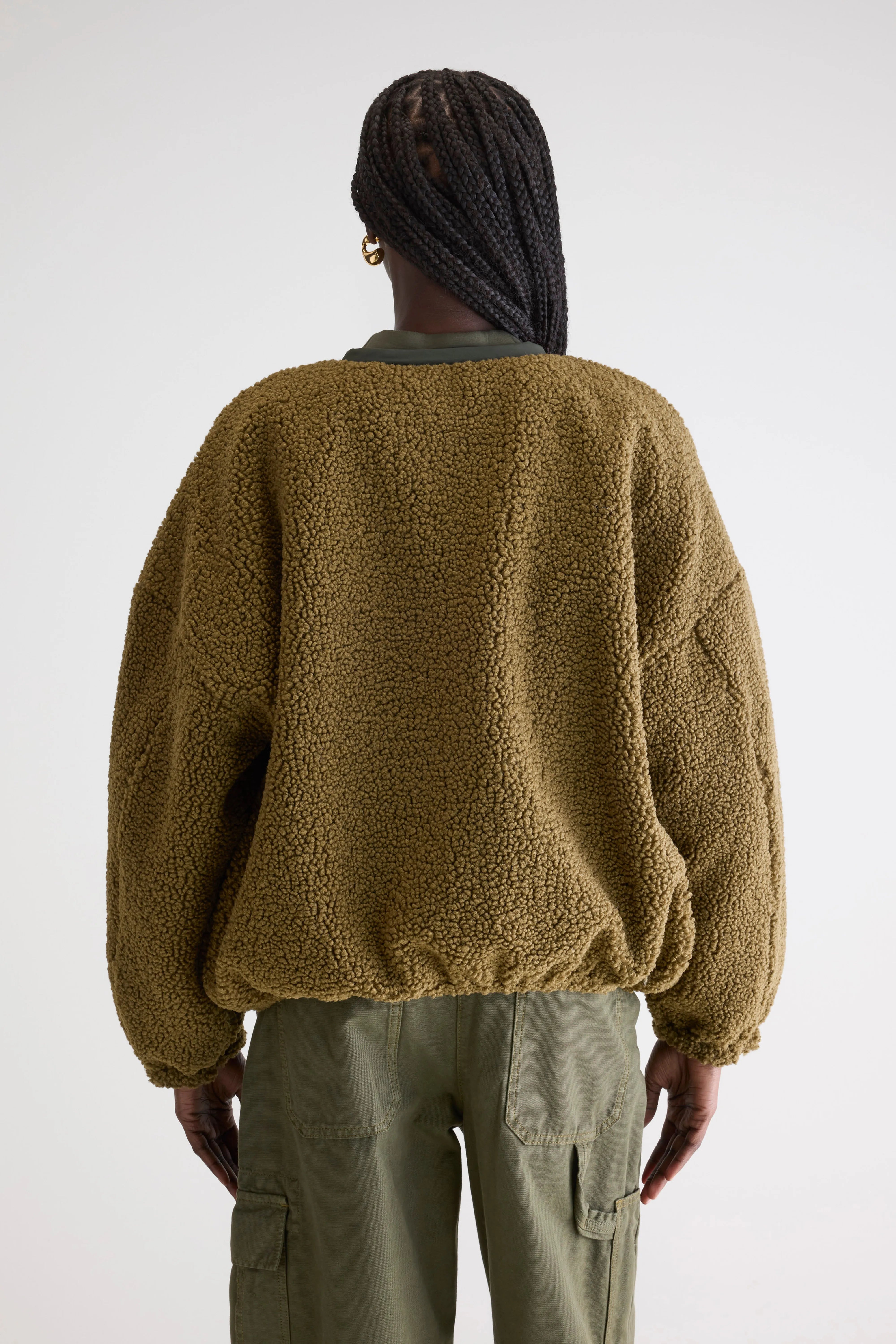 Janice Teddy Jas - Army / Mercury Voor Dames | Bellerose