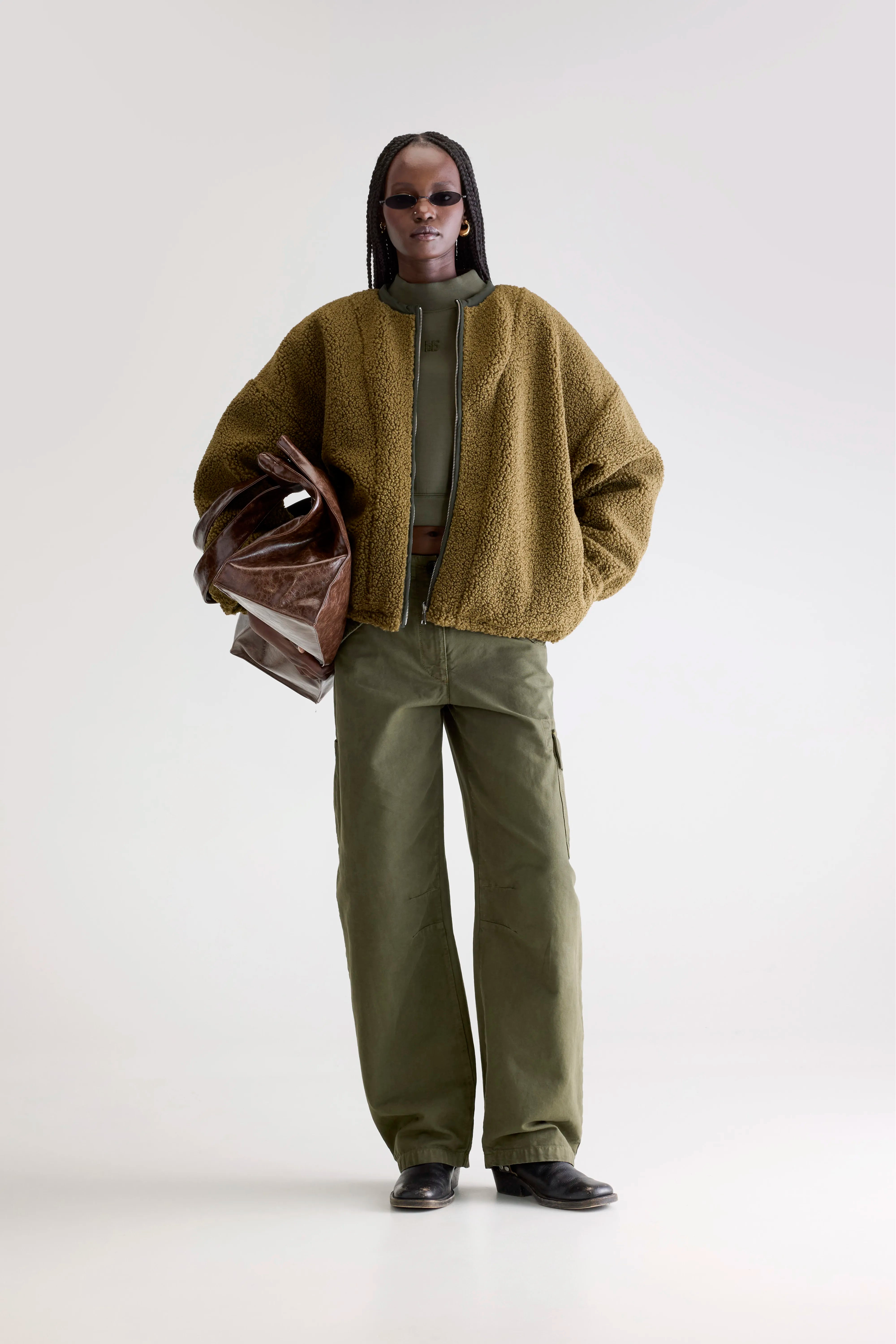 Janice Teddy Jas - Army / Mercury Voor Dames | Bellerose