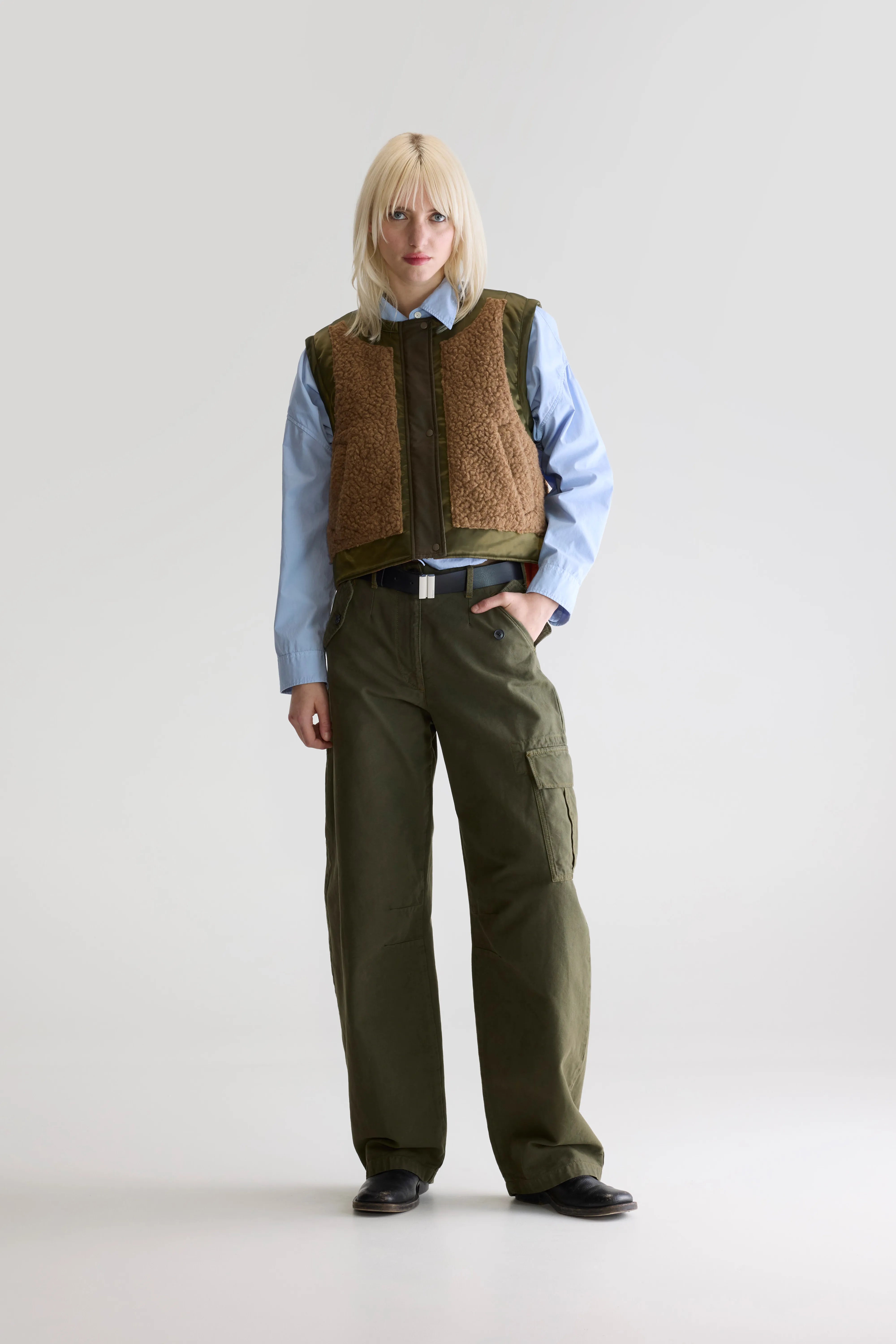 Jensa sleeveless jacket (252 / W / COMBO A)