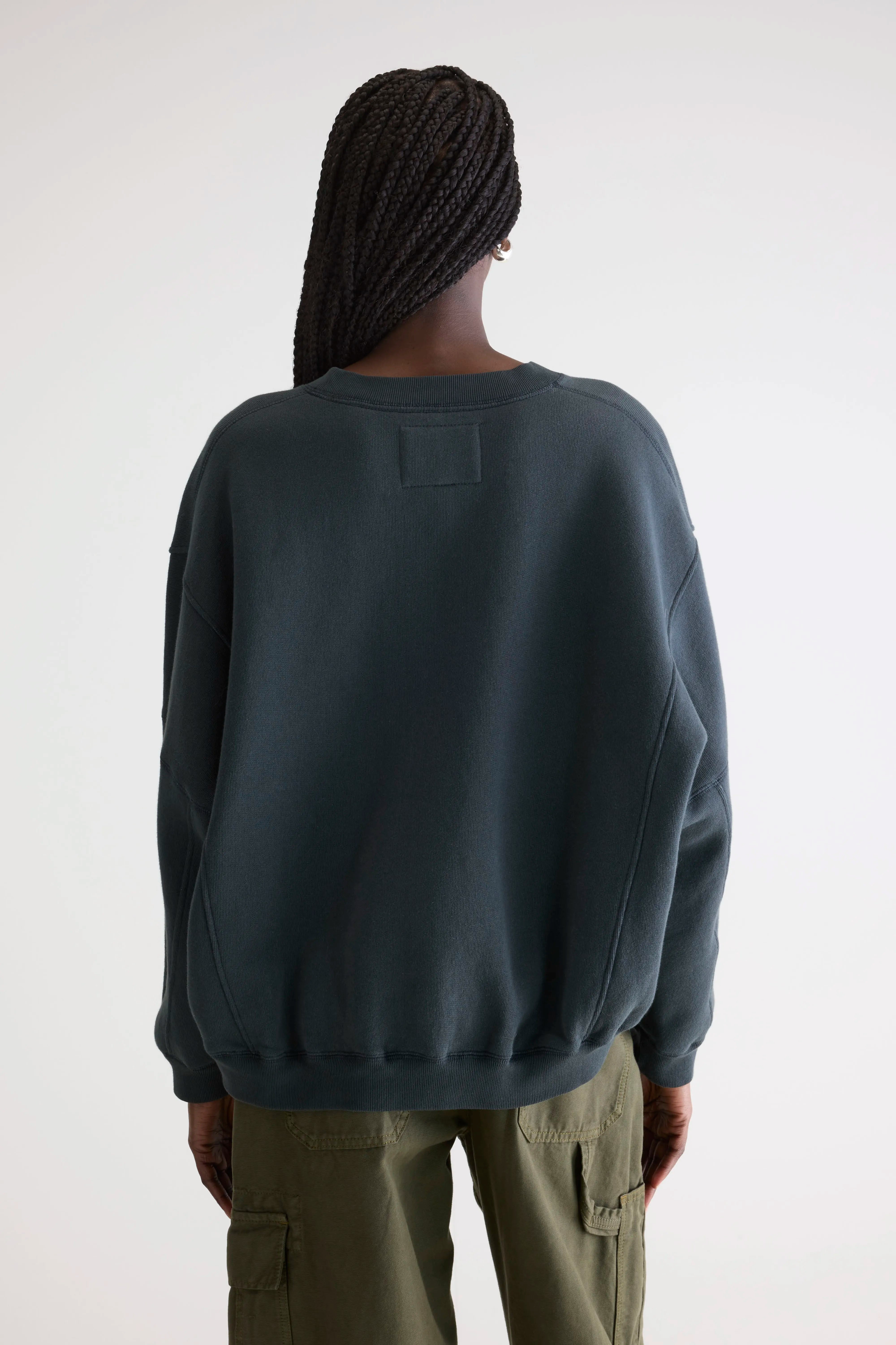 Flips crewneck sweatshirt (252 / W / PIRATE)