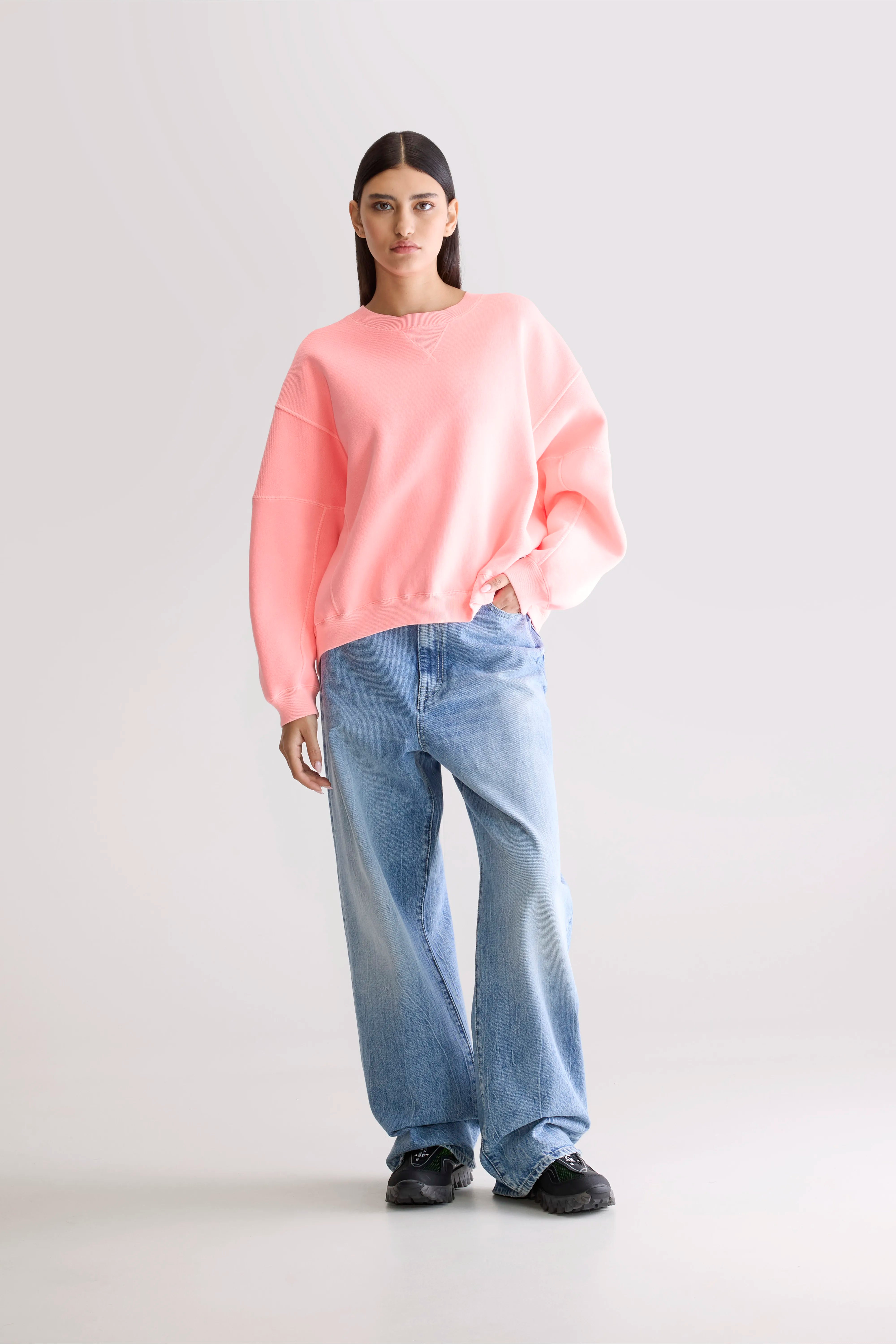 Flips Crewneck Sweatshirt - Flash wash For Women | Bellerose