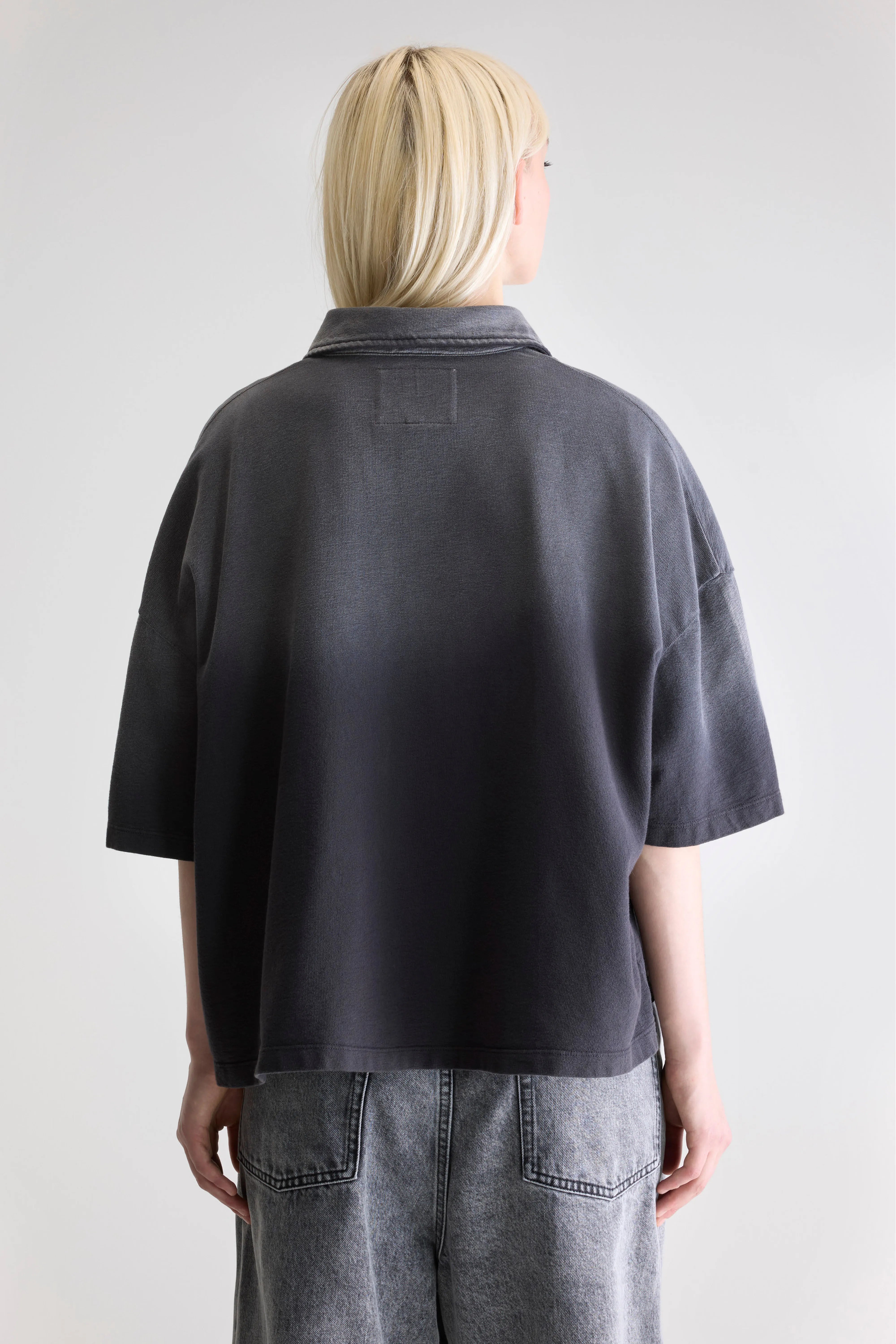 Foolo Polo Met Korte Mouwen - Black blue Voor Dames | Bellerose