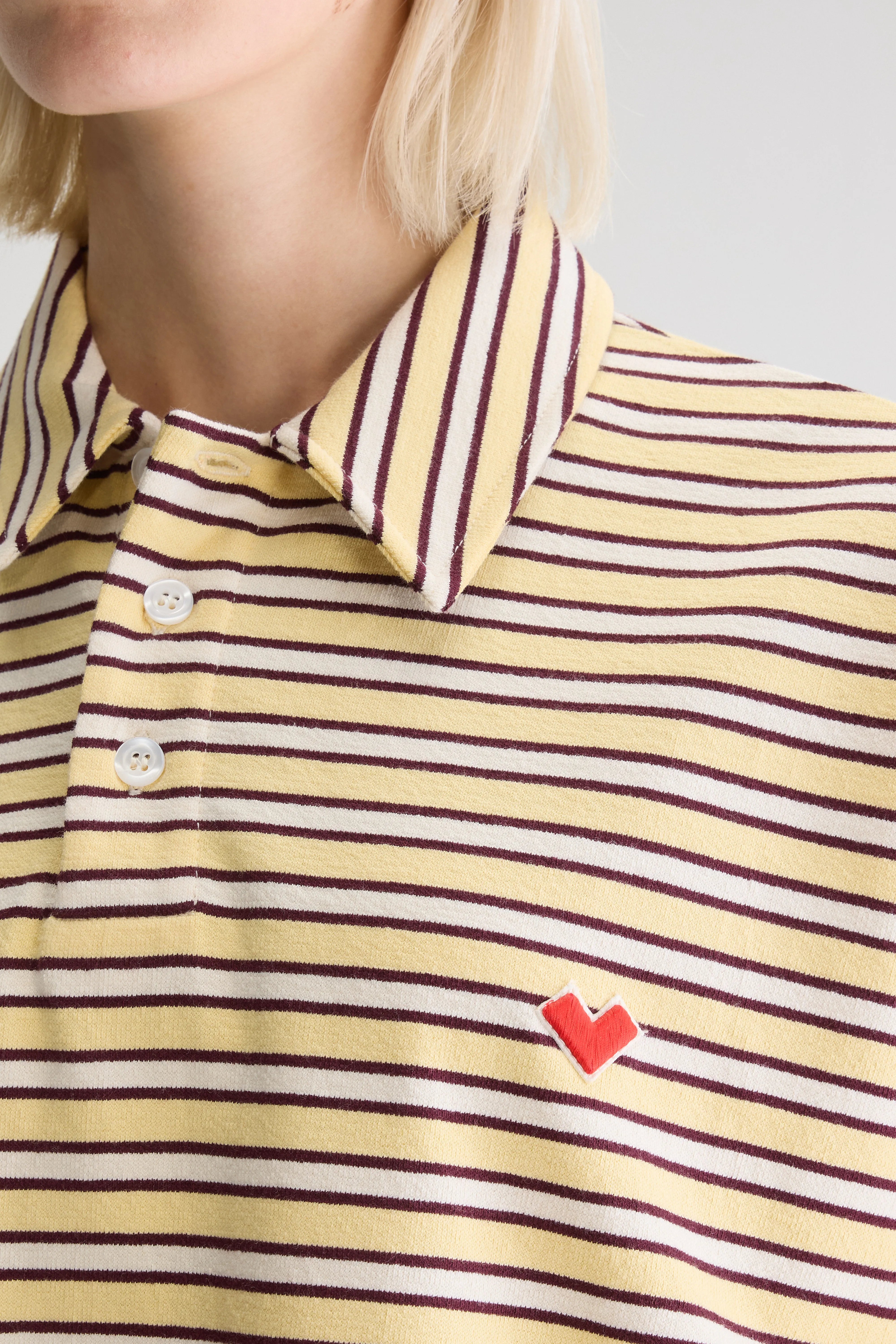 Foolo short-sleeve polo (252 / W / STRIPE A)