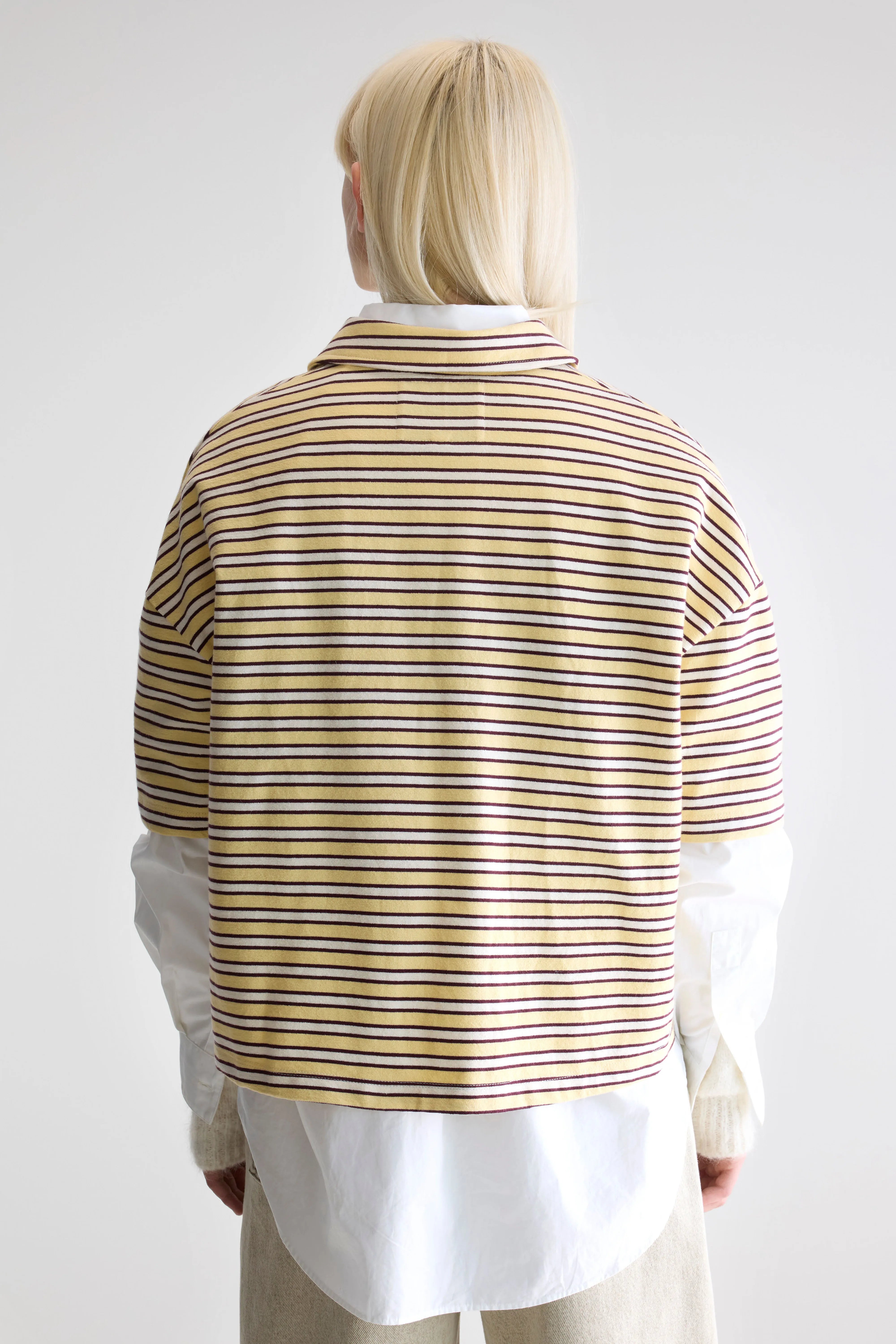 Foolo short-sleeve polo (252 / W / STRIPE A)