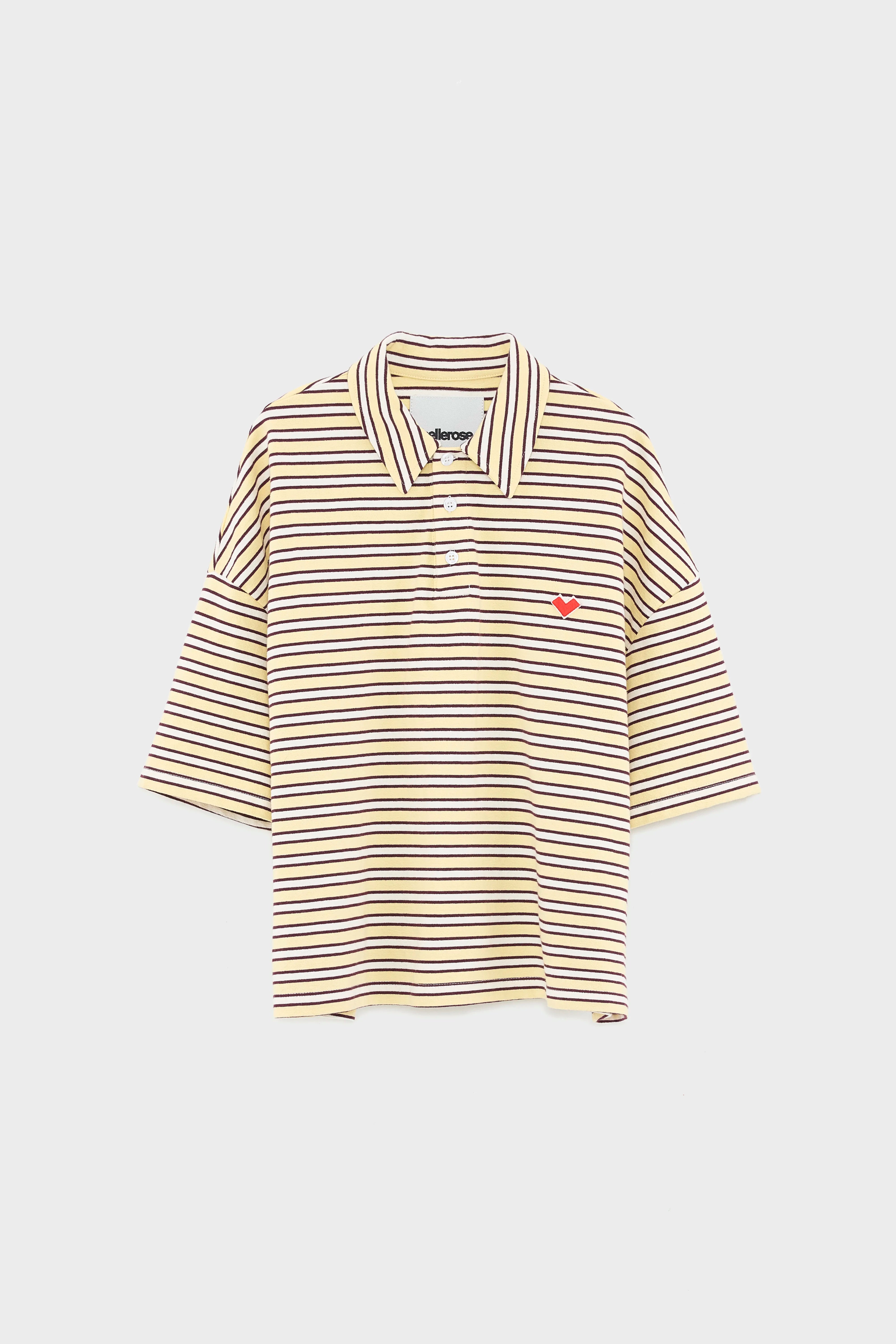 Foolo short-sleeve polo (252 / W / STRIPE A)