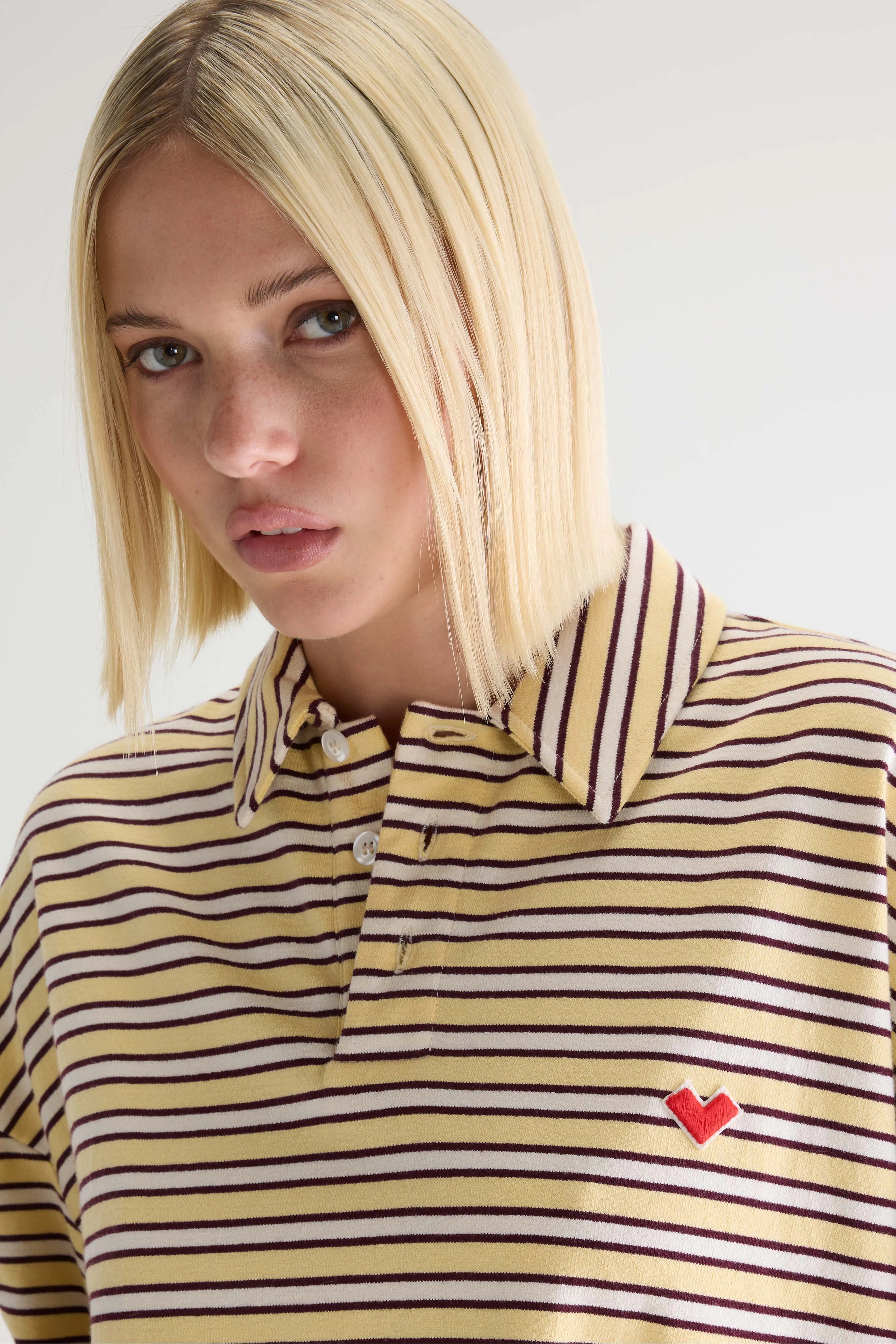 Foolo Polo Met Korte Mouwen - Stripe a Voor Dames | Bellerose